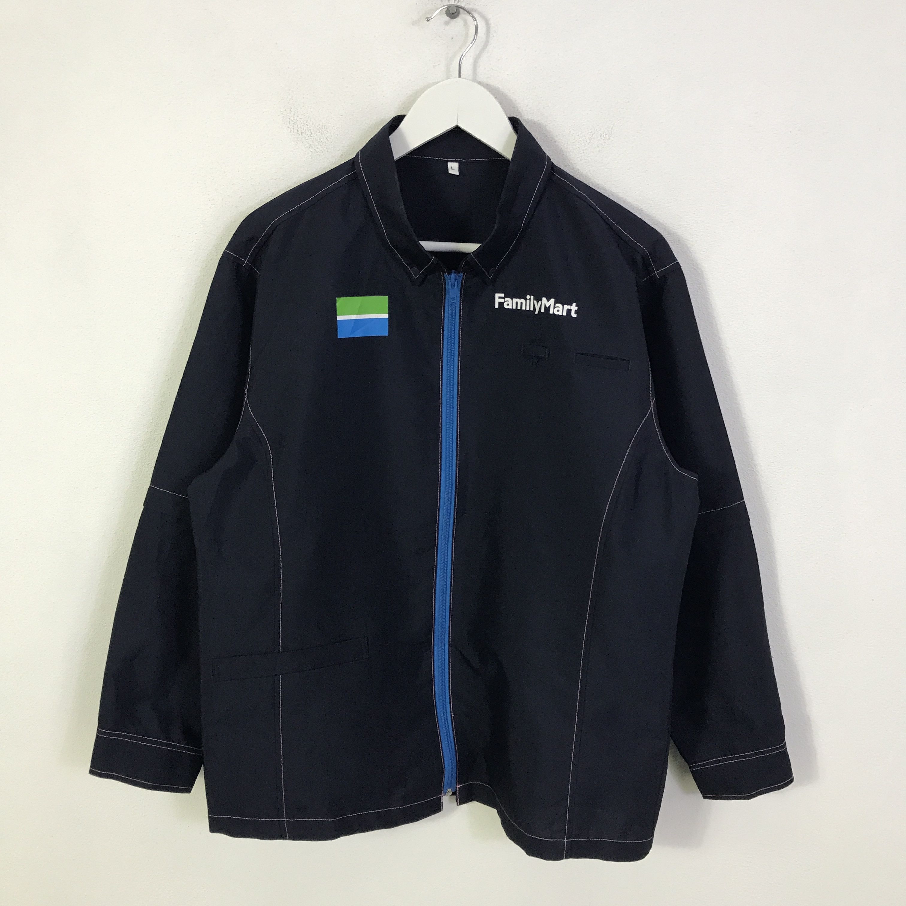 Japanese Brand vtg family mart worker Japan mart jacket K135B9 Size US L / EU 52-54 / 3 - 1 Thumbnail