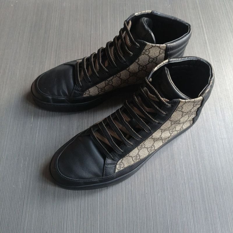 Gucci Gucci High-top Casual Sneakers for Men 0079 Size US 9.5 / EU 42-43 - 1 Thumbnail