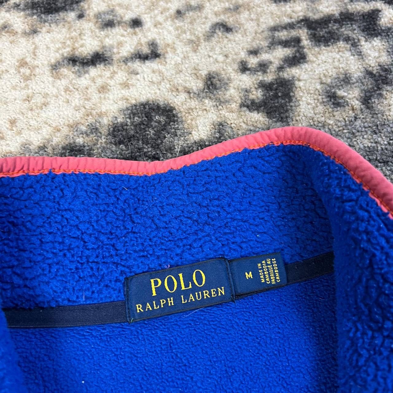 Polo Ralph Lauren Polo Ralph Lauren 1/2 Zip Up Teddy Fleece Rare Sweatshirt Size US M / EU 48-50 / 2 - 5 Thumbnail