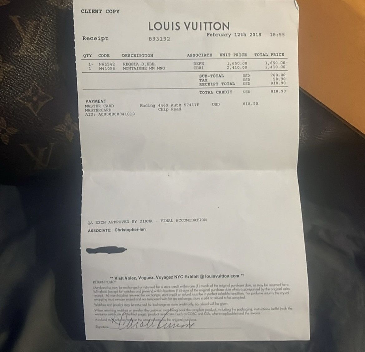 Louis Vuitton Louis Vuitton Bag Size ONE SIZE - 11 Thumbnail