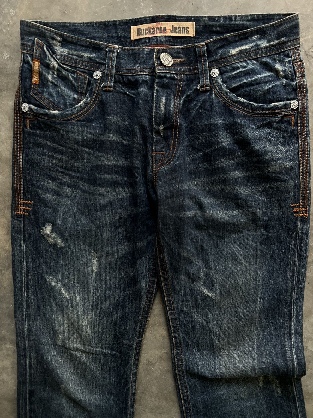 Japanese Brand Buckaroo Jeans Size US 33 - 3 Thumbnail