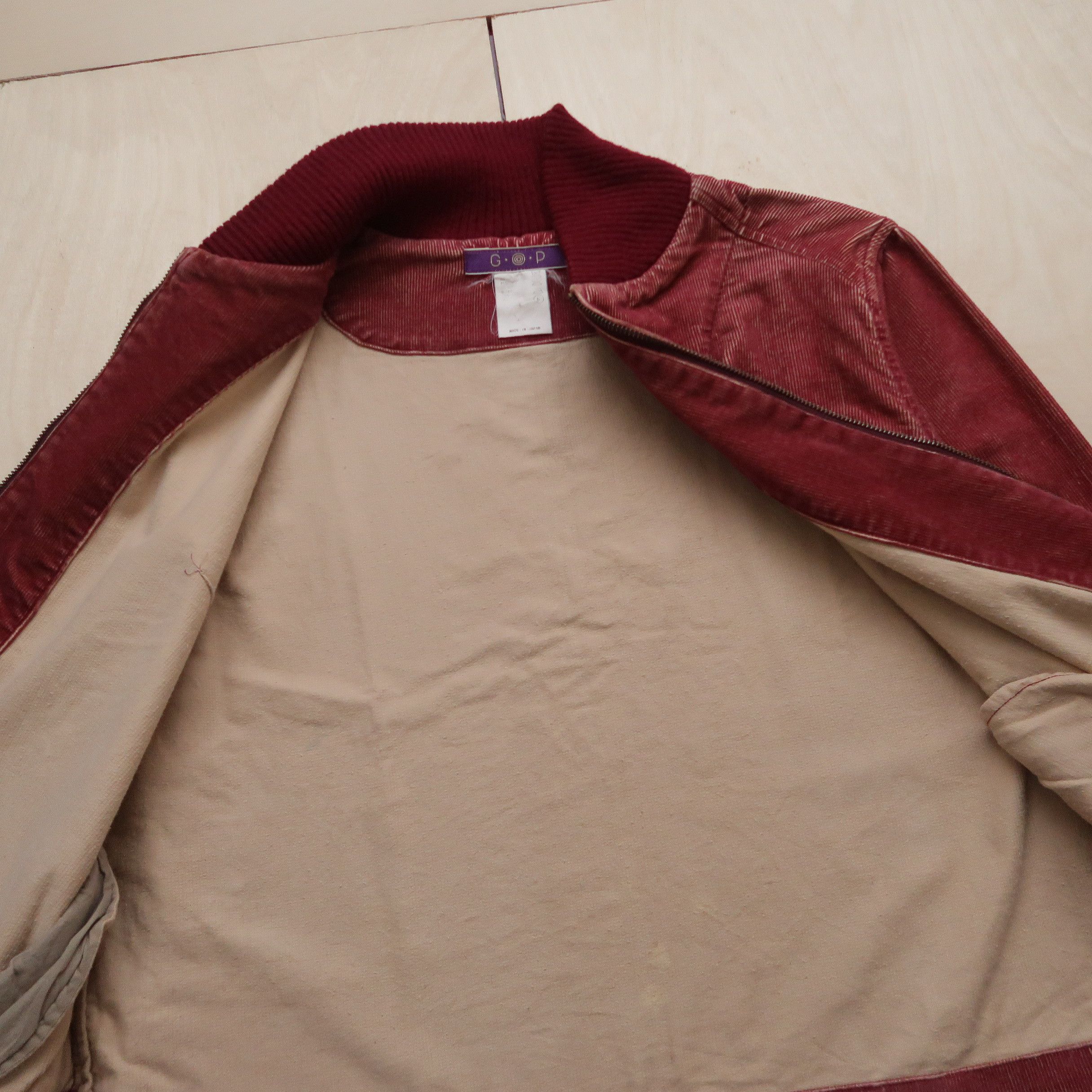 Le Grande Bleu (L.G.B.) 1990s LGB Le Grand Bleu GOP Corduroy Jacket Bomber Size US L / EU 52-54 / 3 - 14 Thumbnail