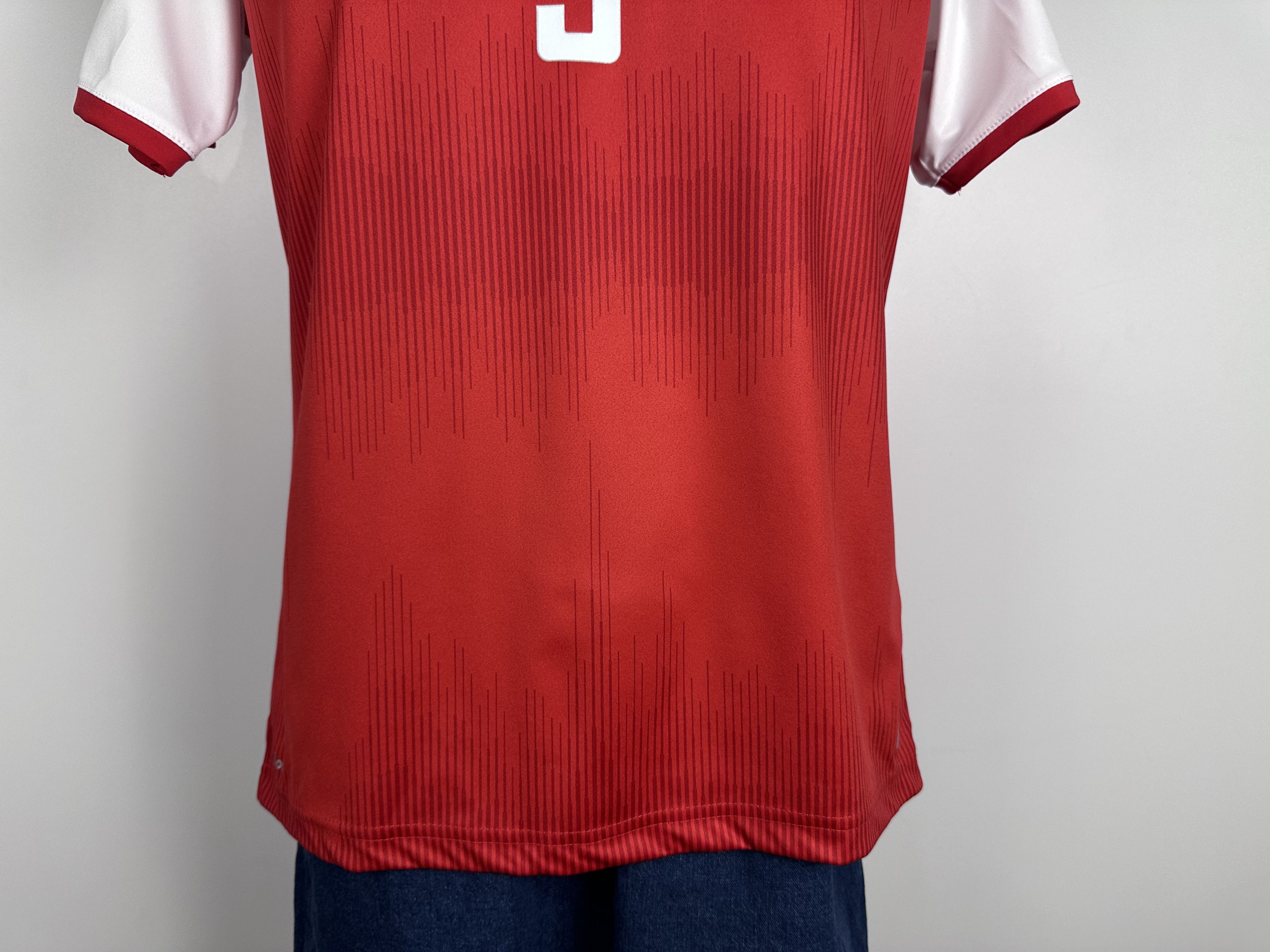 Hummel DENMARK 2021 2022 FOOTBALL SHIRT SOCCER JERSEY #5 MAEHLE Size US L / EU 52-54 / 3 - 8 Thumbnail