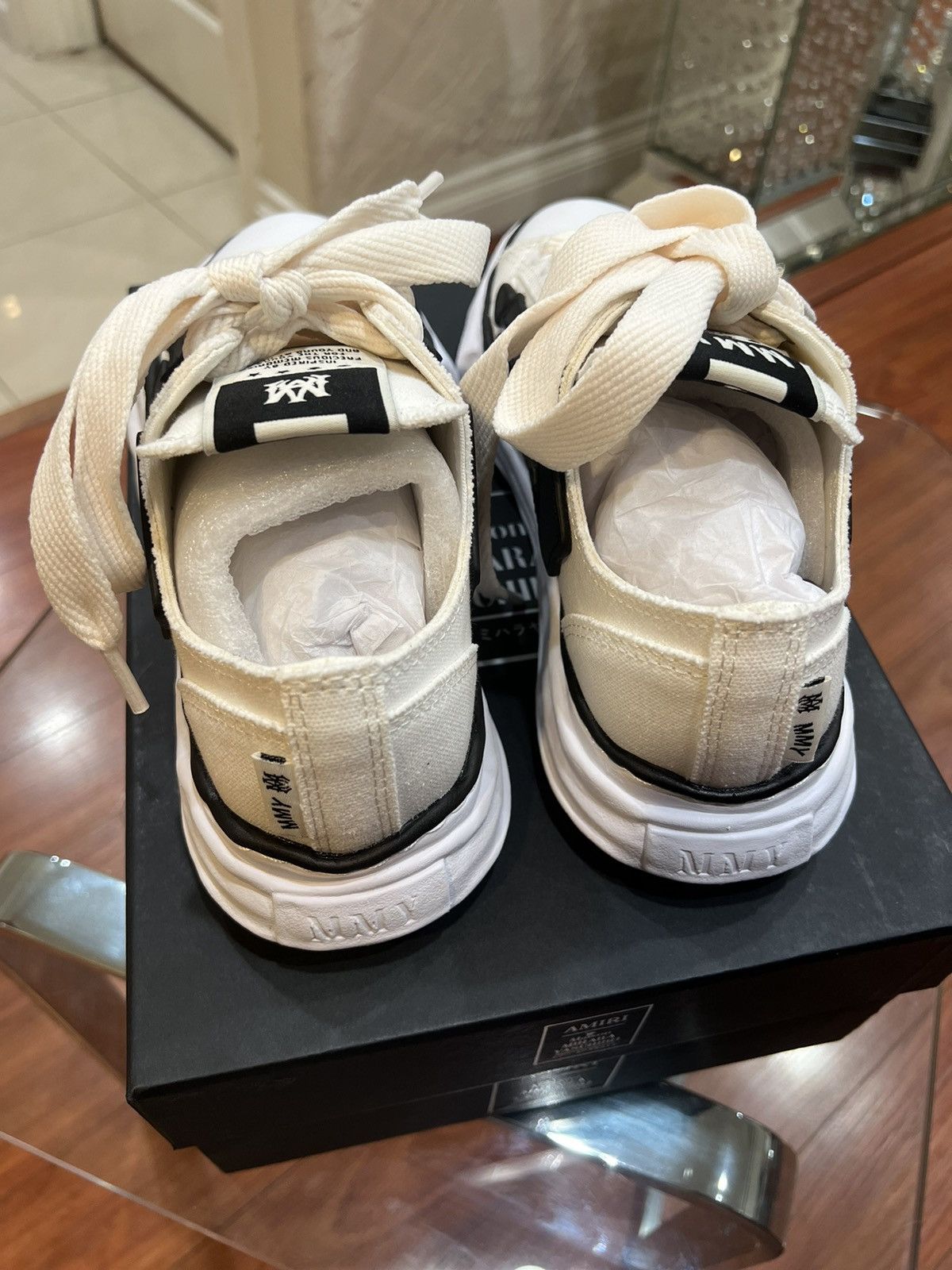 Amiri AMIRI x Maison MIHARA YASUHIRO MMY BONES Size US 8 / EU 41 - 7 Thumbnail