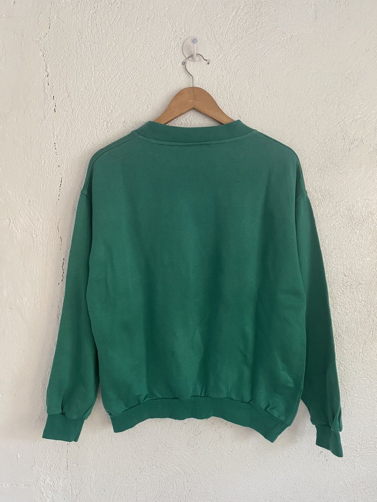 Yves Saint Laurent Vintage Yves Saint Laurent Embroidered Green Sweater Size US S / EU 44-46 / 1 - 7 Thumbnail