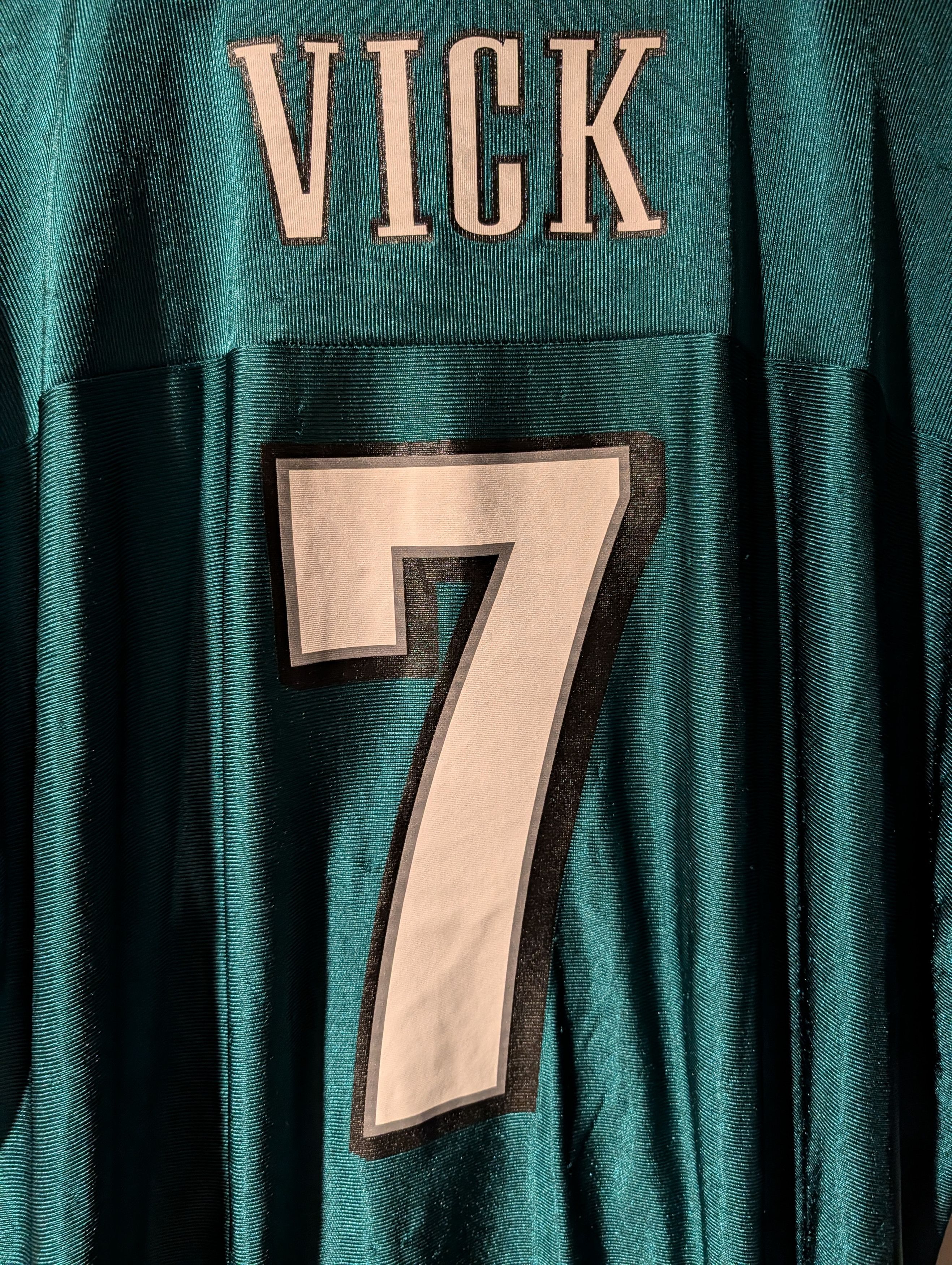 NFL Vintage 2009 Philadelphia Eagles NFL Football Vick Jersey Size US XXL / EU 58 / 5 - 2 Thumbnail