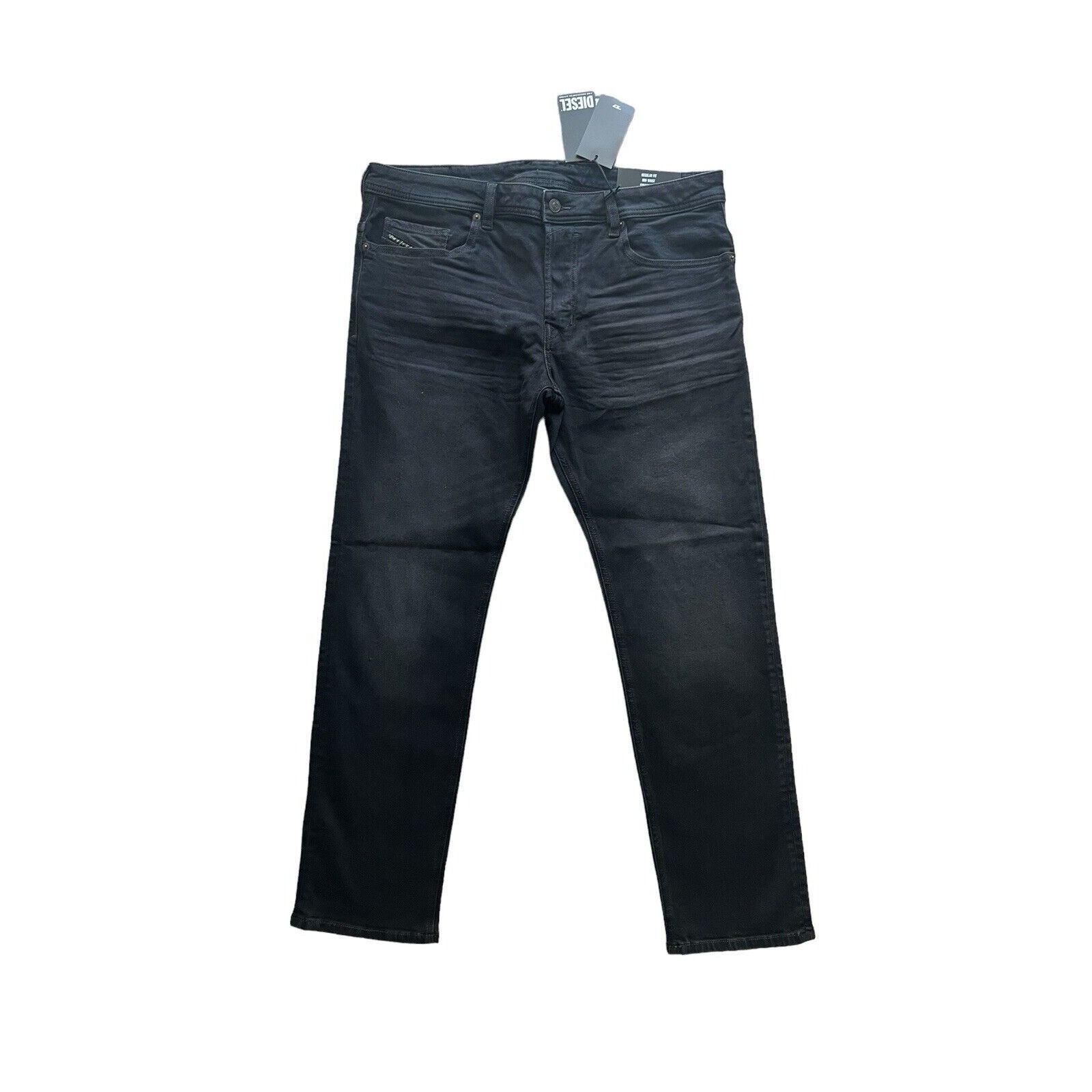 Diesel Diesel Mens Safado Straight Fit Jeans RM064 Black Size 36/32 Size US 36 / EU 52 - 1 Thumbnail