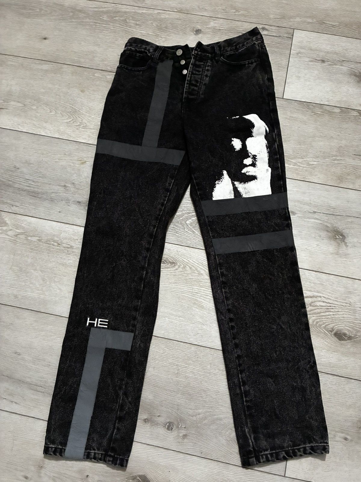 Heliot Emil Heliot Emil faces reflective jeans Size US 30 / EU 46 - 1 Thumbnail