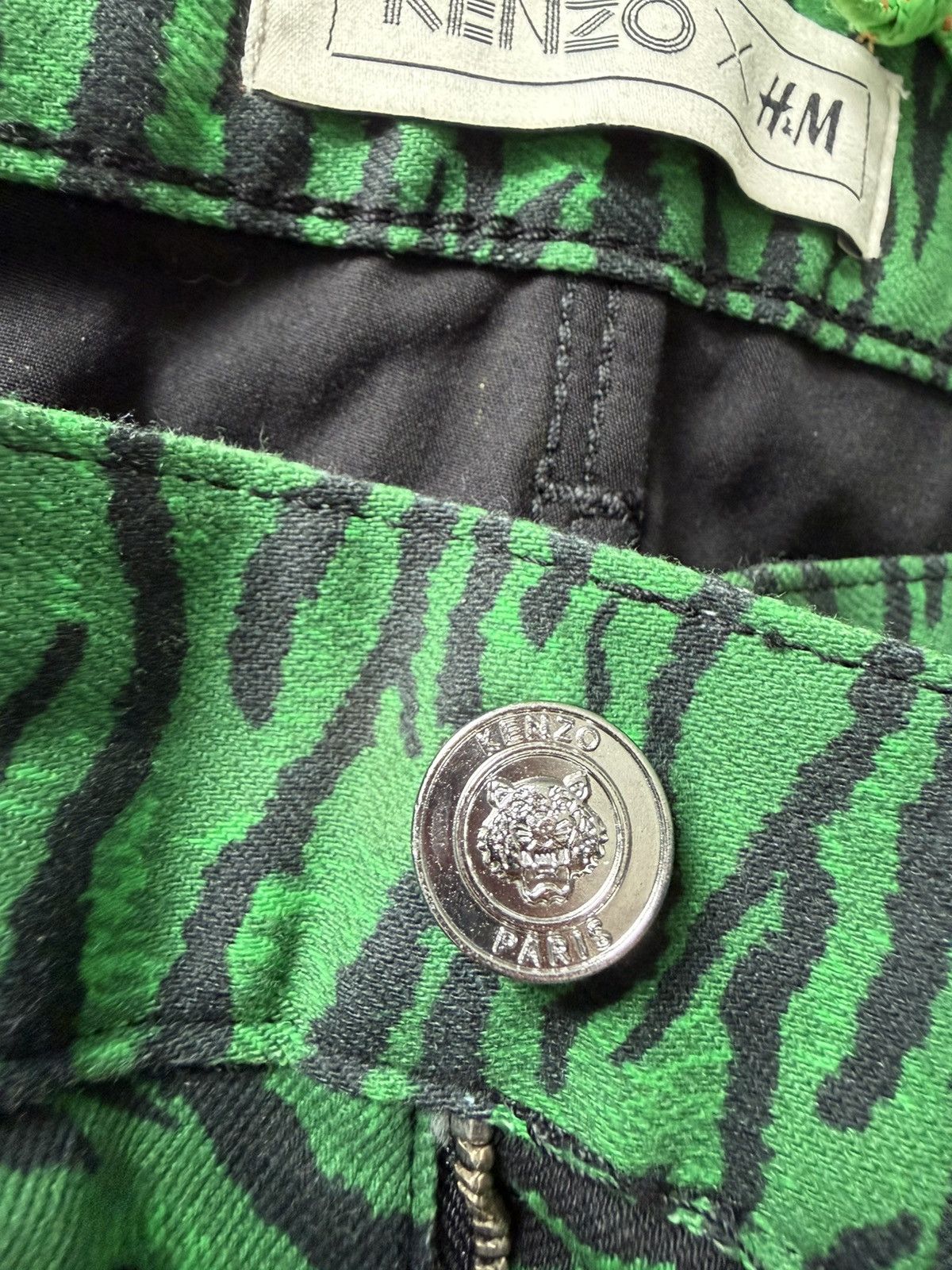 H&M × Kenzo Kenzo x H&M Jungle Jeans Size US 33 - 7 Thumbnail