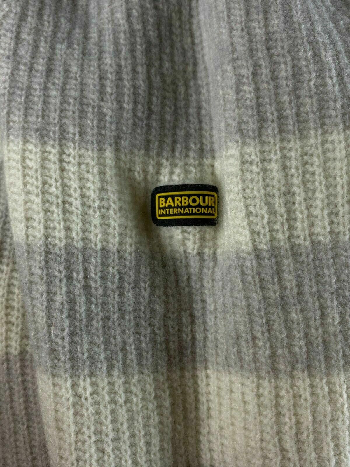 Barbour Barbour International Grey Mock Neck Wool Size USA 8 UK 12 Size M / US 6-8 / IT 42-44 - 9 Thumbnail