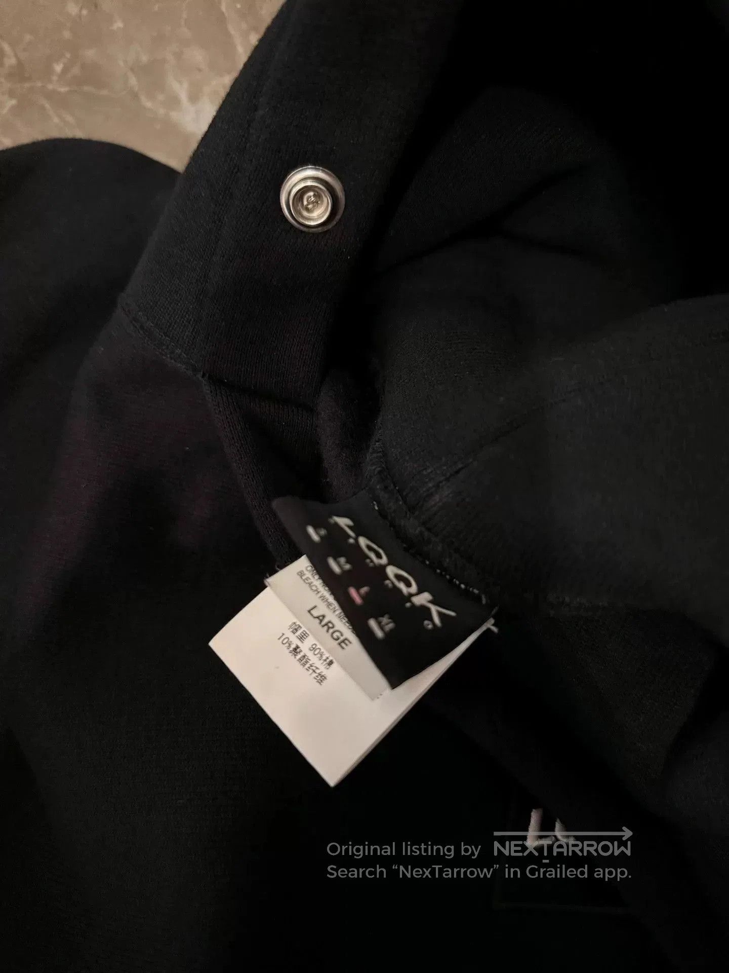 LQQK Studio LQQK Black Classic Thick Hoodie. Size US L / EU 52-54 / 3 - 3 Thumbnail