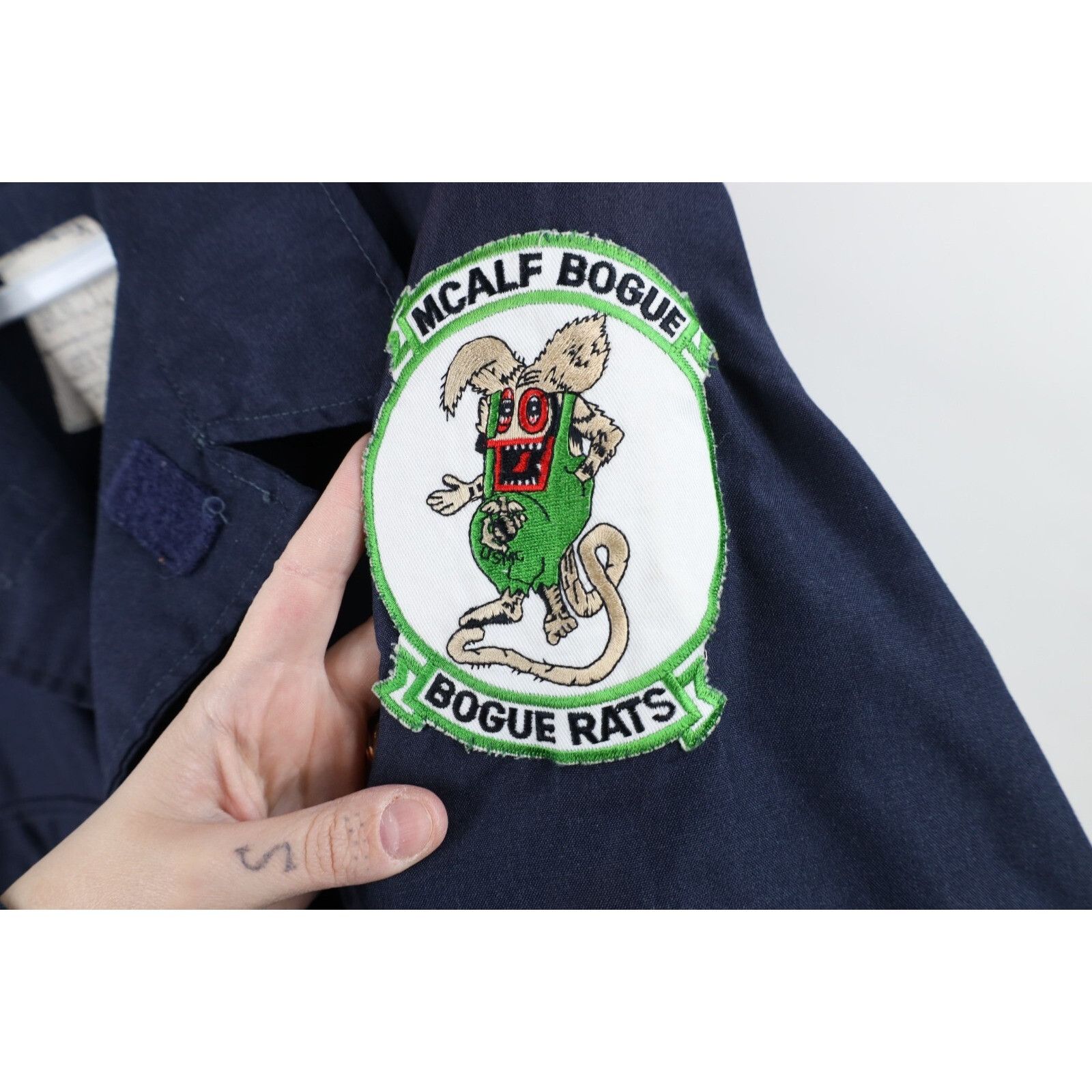 Vintage Vintage 80s Rat Fink Mcalf Bogue Rats USMC Coveralls Size US 36 / EU 52 - 6 Thumbnail