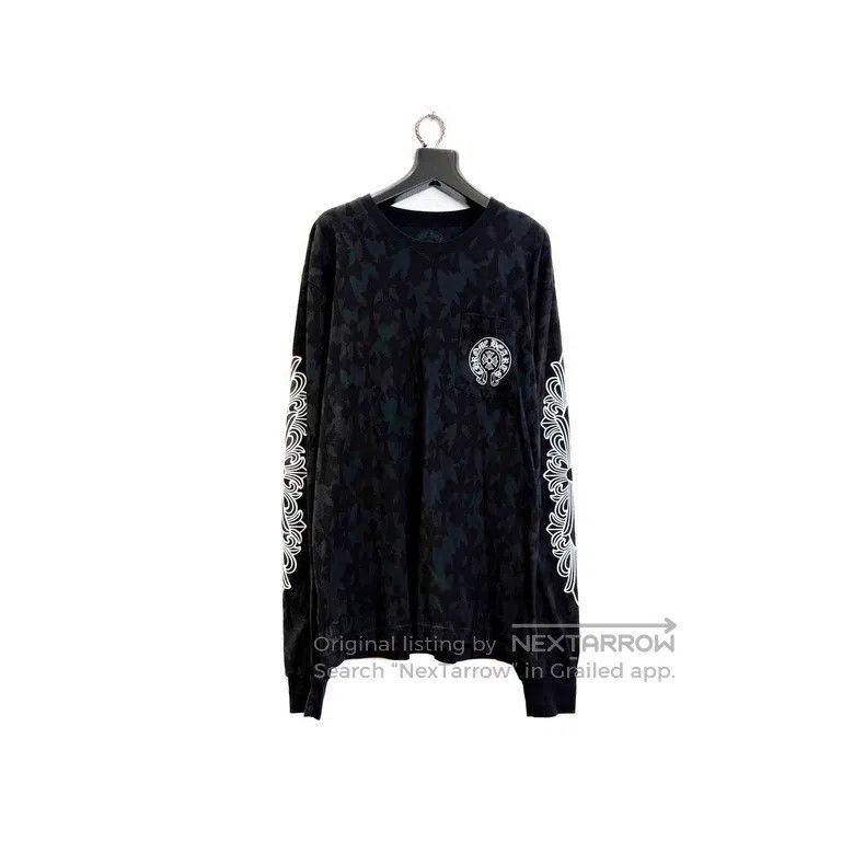 Chrome Hearts CHROME HEARTS Size S Long sleeve with dark cross Size US S / EU 44-46 / 1 - 1 Thumbnail
