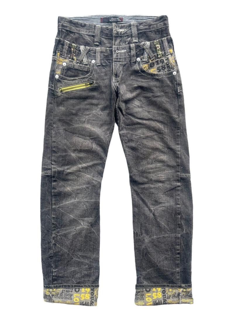 Japanese Brand Dominate Double Waist Streetwear Jeans Size US 30 / EU 46 - 1 Thumbnail