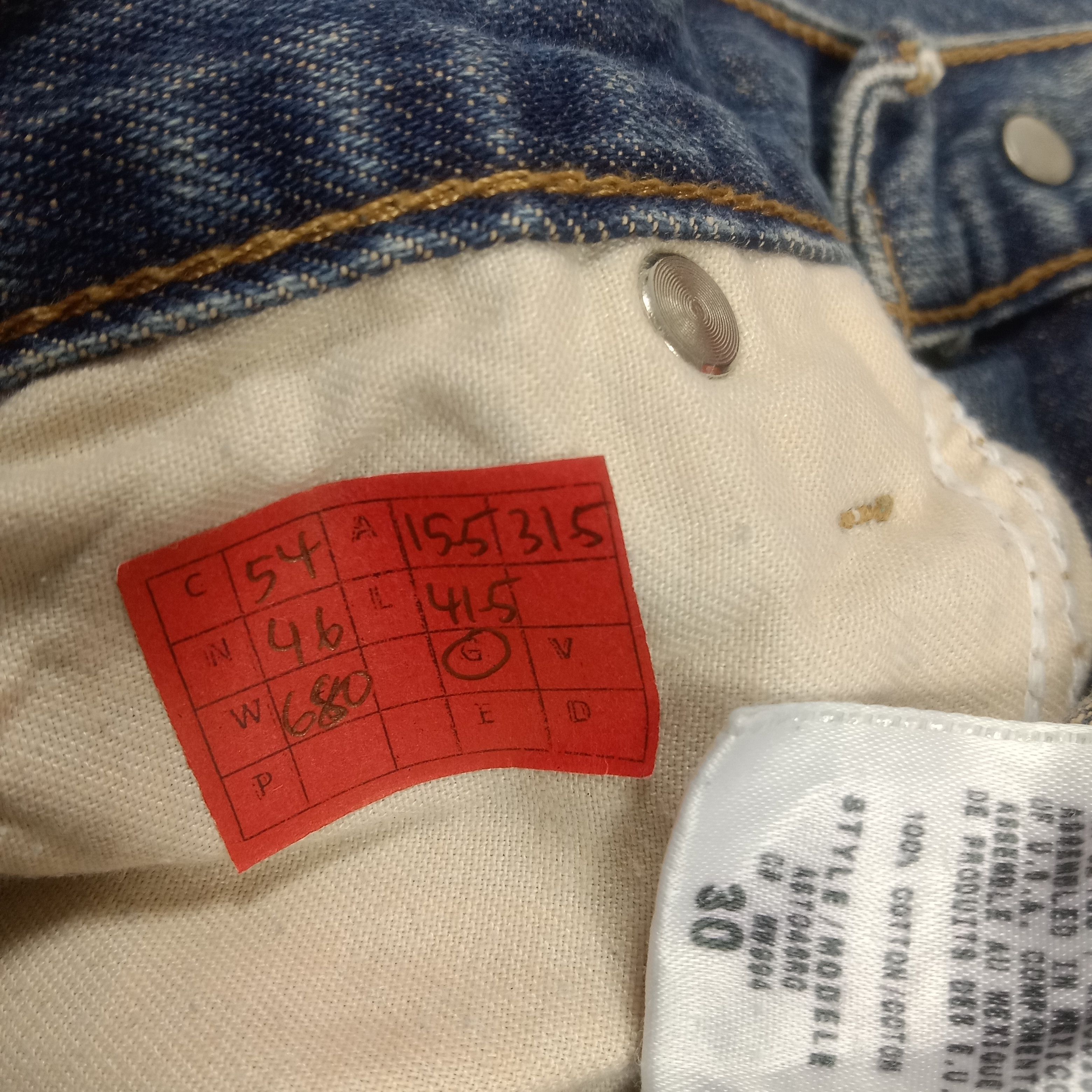 Guess × Vintage Guess Jeans Daily Streetwear Style Size 31" - 14 Thumbnail