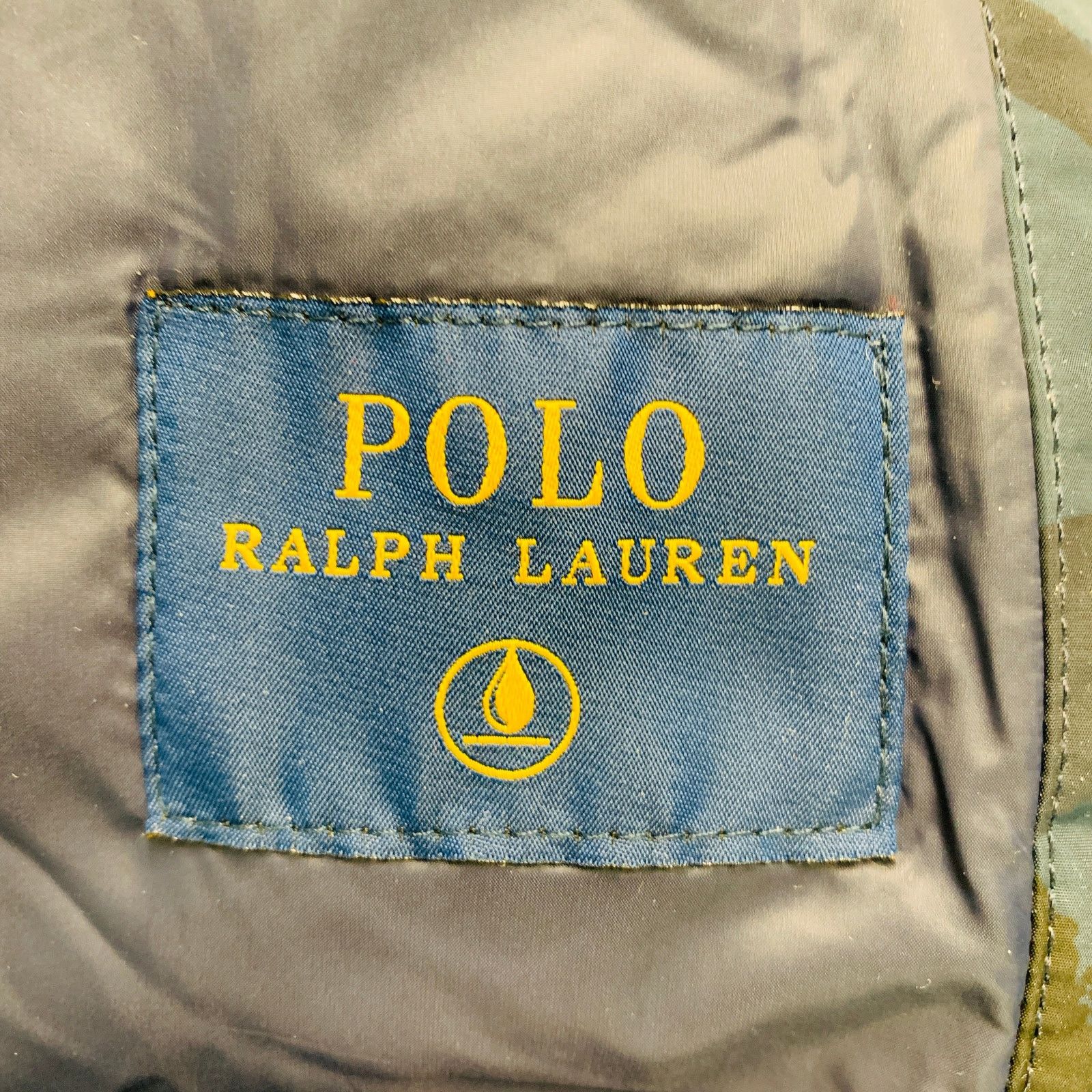 Ralph Lauren RALPH LAUREN Size XL Navy Blue Camo Polyester Zip Up Jacket Size US XL / EU 56 / 4 - 4 Thumbnail