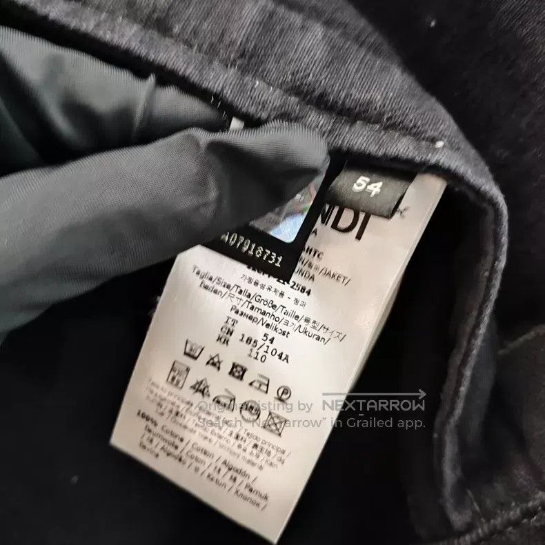 Fendi Fendi Cotton Men's Jacket Size US L / EU 52-54 / 3 - 4 Thumbnail