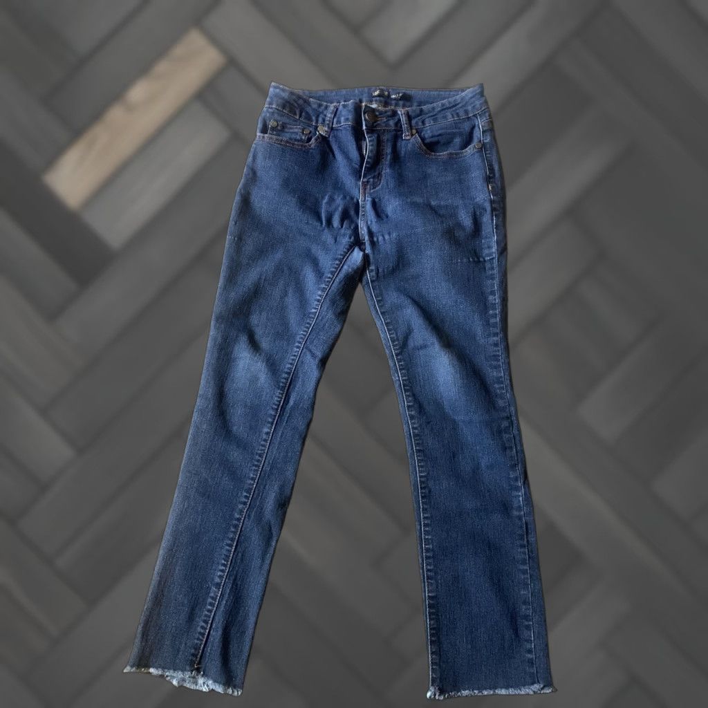 Vintage Love Culture Jeans Women Size 9 Blue Straight 24 Inseam Size 30" / US 8 / IT 44 - 1 Thumbnail
