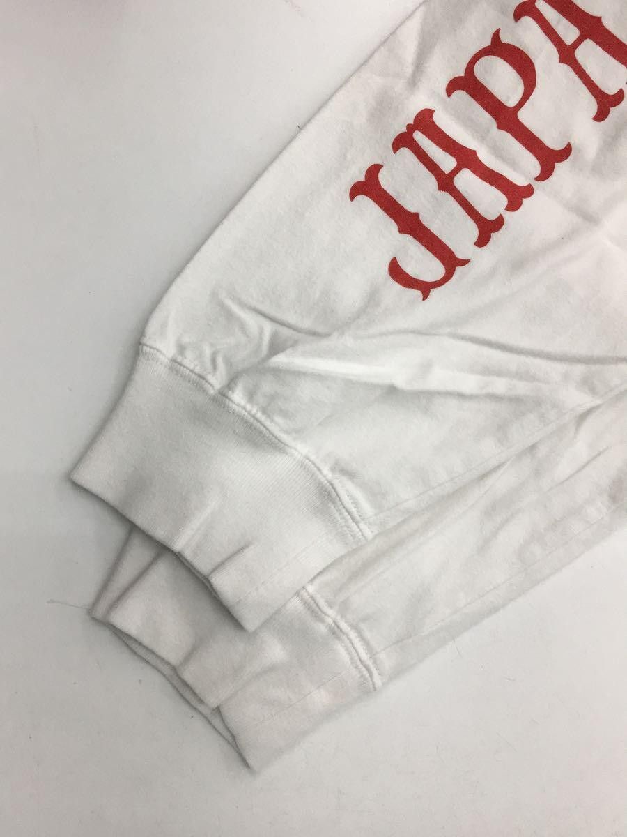 T-Shirts Long sleeve Cotton Pullover Crewneck White
