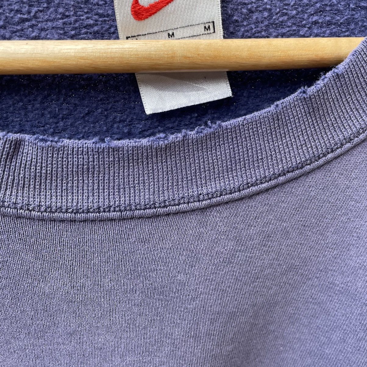 Nike 🔥Vintage 90s Nike Town Center Logo Distress Sweatshirts Size US M / EU 48-50 / 2 - 16 Thumbnail