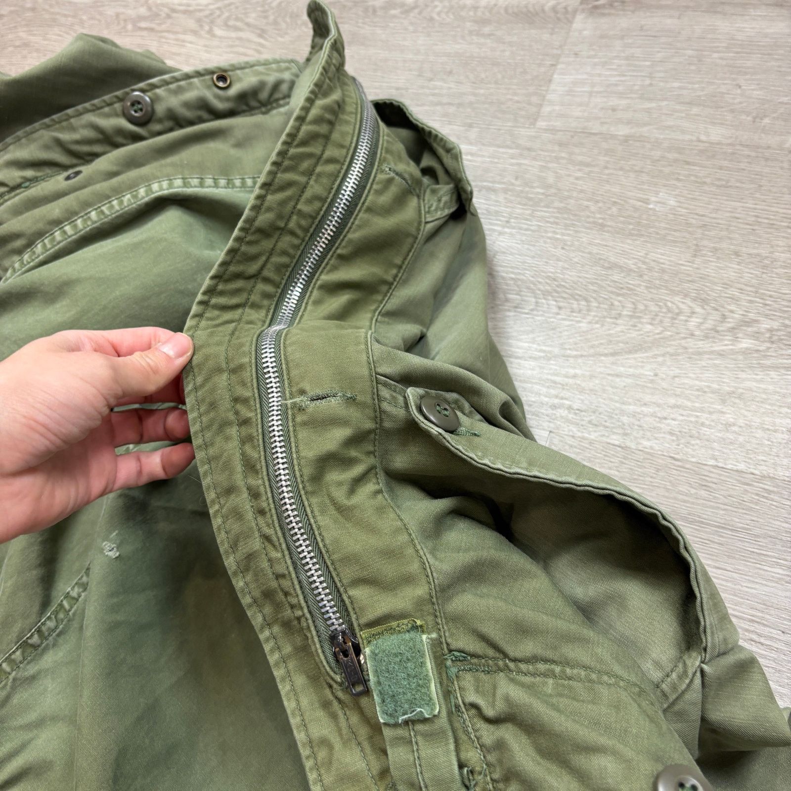 Vintage VTG 60s OG 107 M65 Military Jacket Med Scovill First Pattern Size US M / EU 48-50 / 2 - 10 Thumbnail