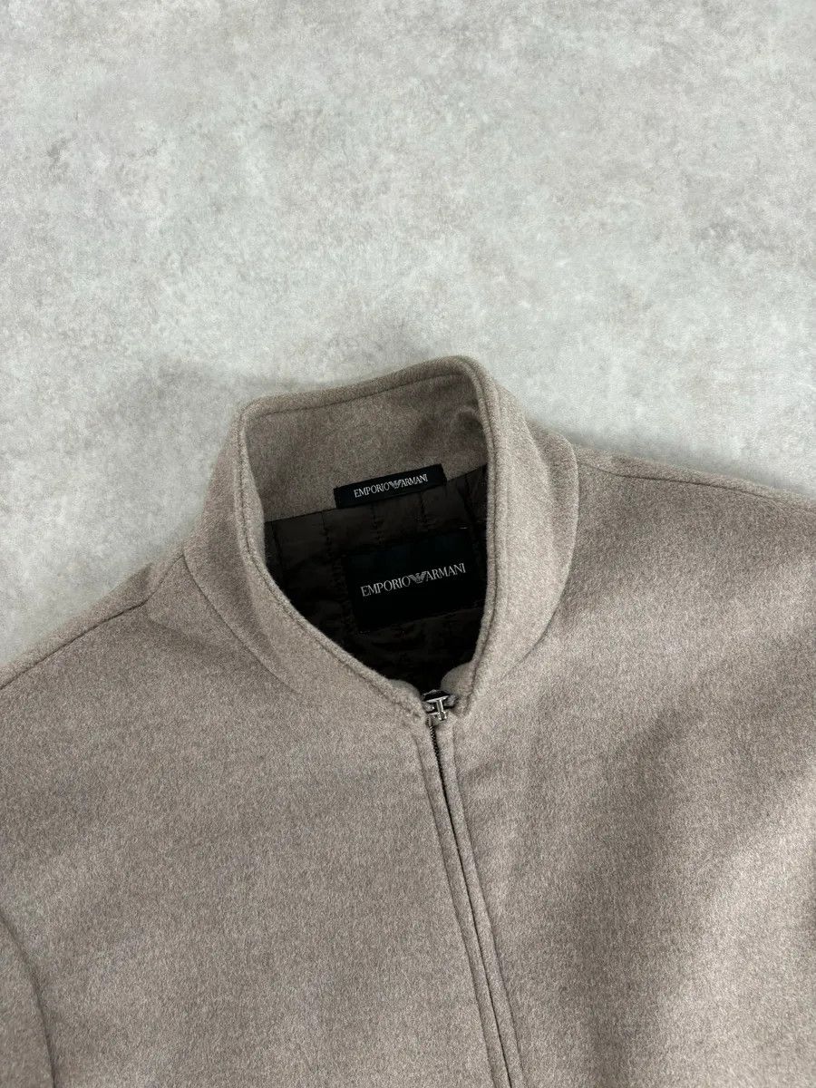 Emporio Armani AW2021 Emporio Armani Classy Beige Wool Jacket Size US M / EU 48-50 / 2 - 4 Thumbnail