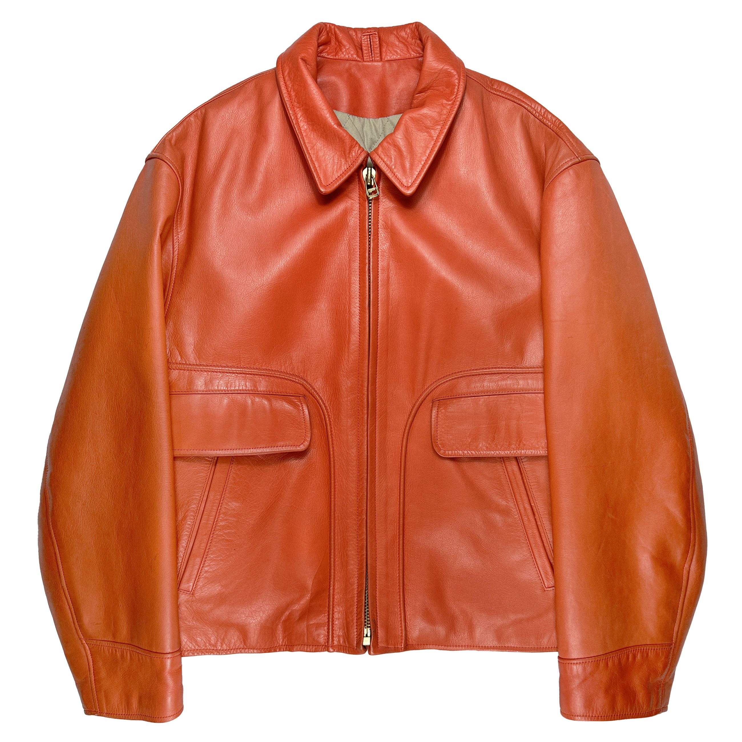 Yohji Yamamoto AW91 "22nd Century Sweetheart" Leather Jacket Size US L / EU 52-54 / 3 - 2 Thumbnail