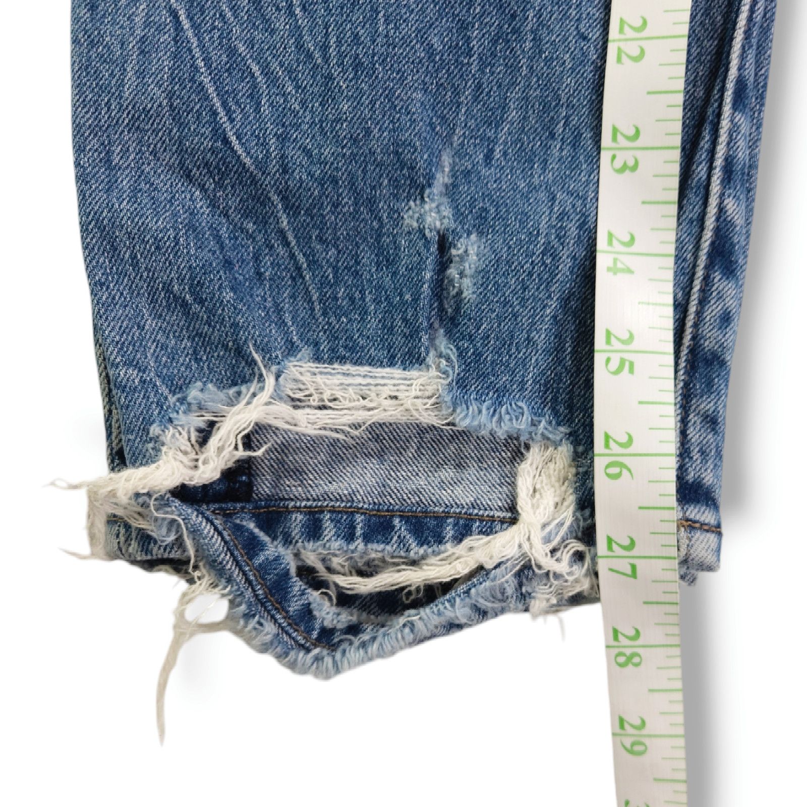 Pistola NWT Pistola Madi Embroidered Modern Slim Denim Jeans Sz. 27 Size 27" / US 4 / IT 40 - 11 Thumbnail