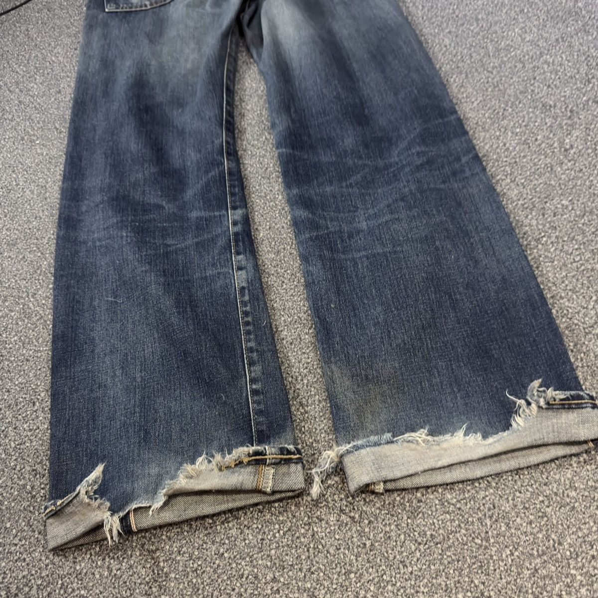 Kapital Vintage Japanese Denim Edwin 505sx Distressed Selvedge Baggy Size US 32 / EU 48 - 12 Thumbnail
