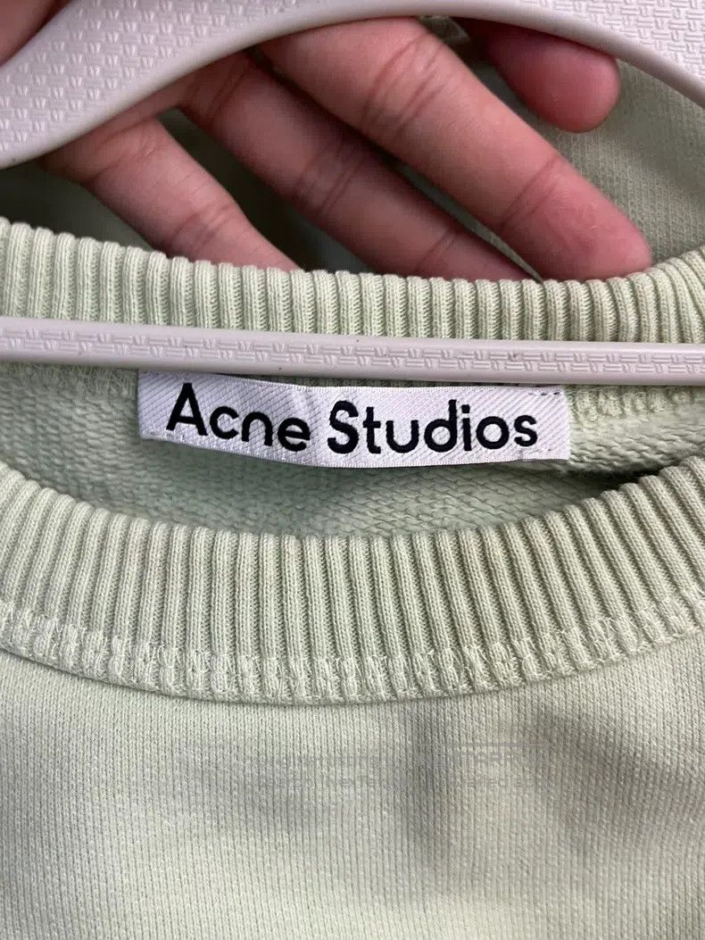 Acne Studios Acne Studios Loose Fit Round Neck Pure Cotton Pullover Swe Size XXS / US 00 / IT 34 - 3 Thumbnail