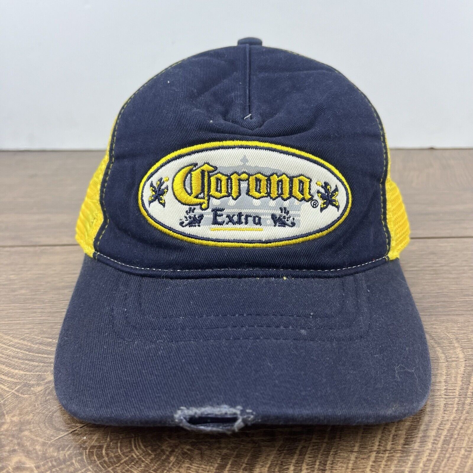 Other Corona Extra Hat Blue Snapback Hat Blue Adjustable Hat Blue Size ONE SIZE - 2 Thumbnail
