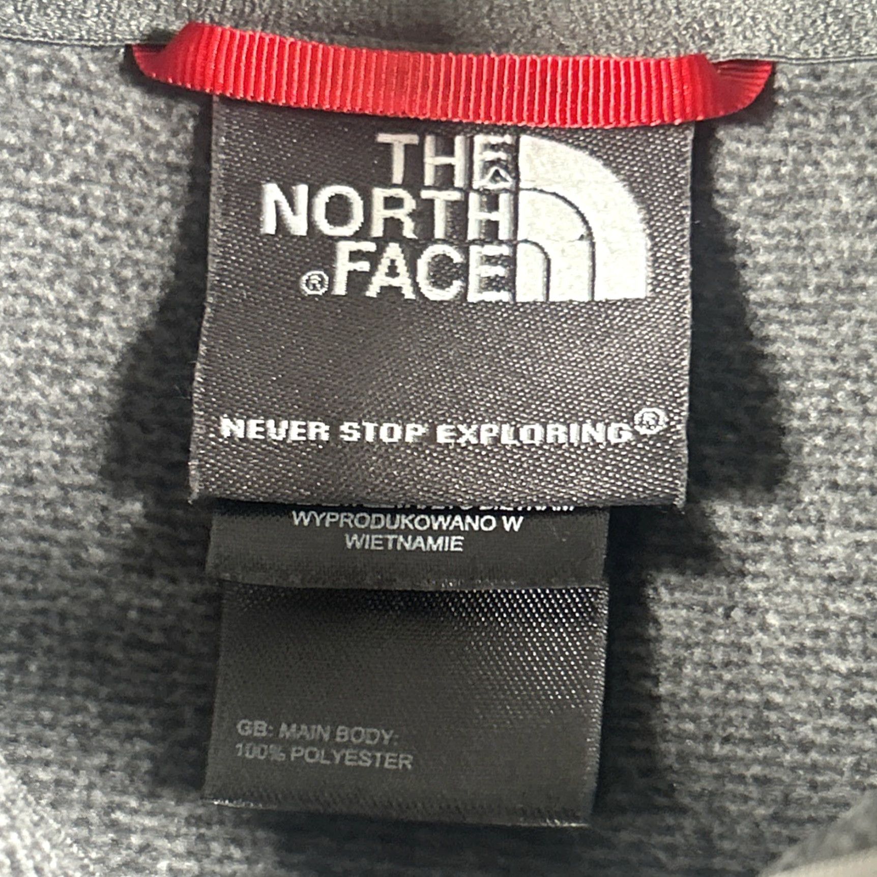 The North Face The North Face TKA 100 Glacier 1/4 Zip Fleece Mens Vanadis Gray S Polartec Jacket Size US S / EU 44-46 / 1 - 6 Thumbnail