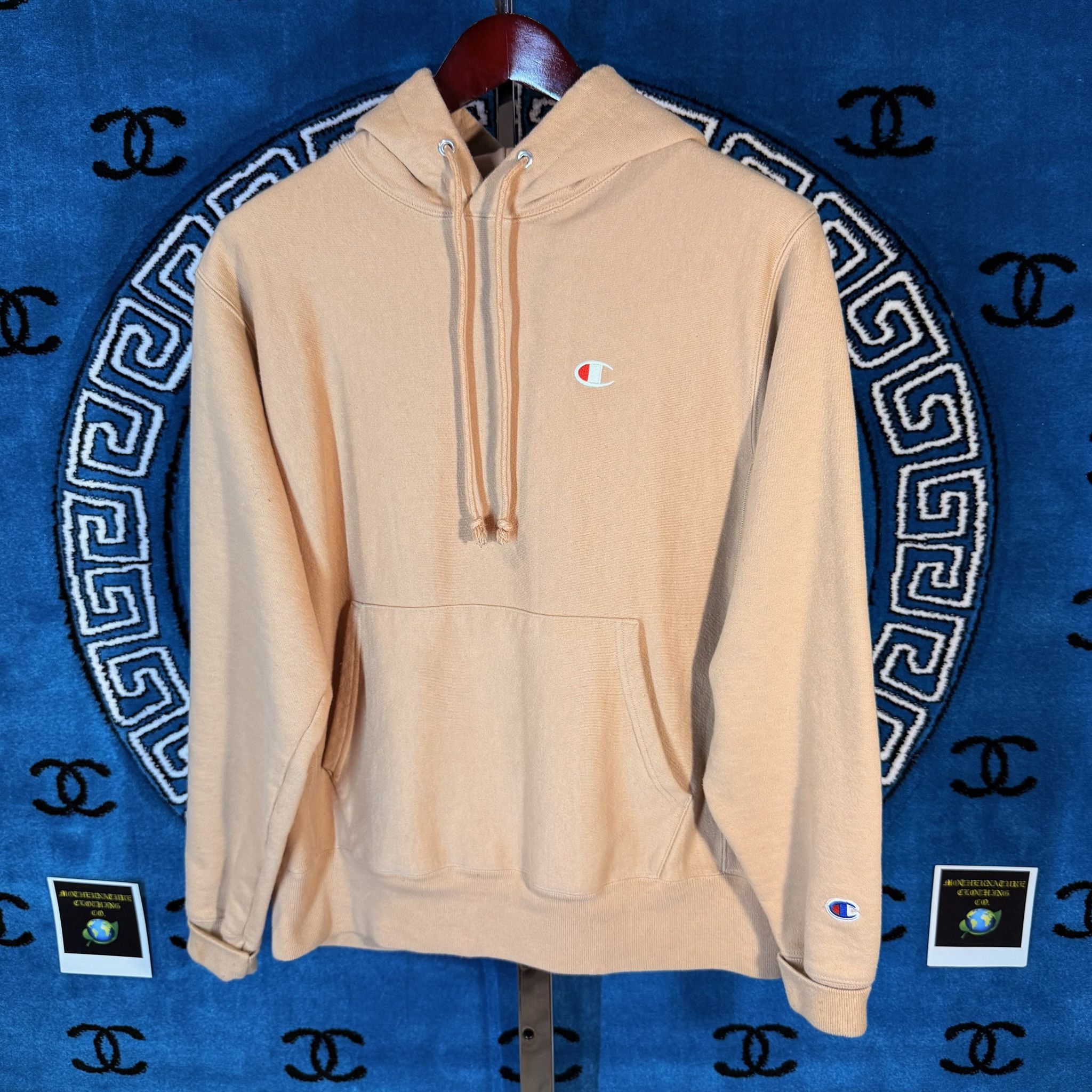 Champion SIGNATURE CHAMPION LOGO REVERSE WEAVE HOODIE Size US M / EU 48-50 / 2 - 1 Thumbnail