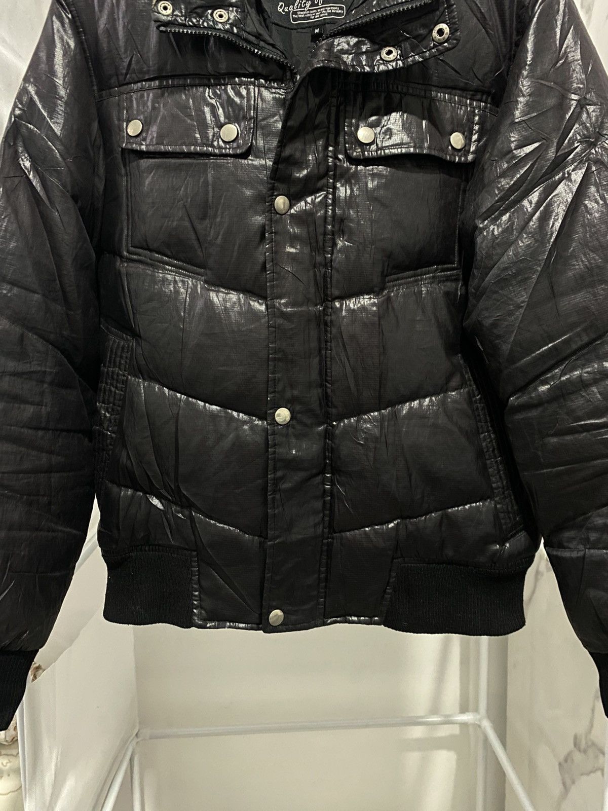 If Six Was Nine Stockton Japanese Black Puffer Jacket Vkei Punk Size US M / EU 48-50 / 2 - 3 Thumbnail