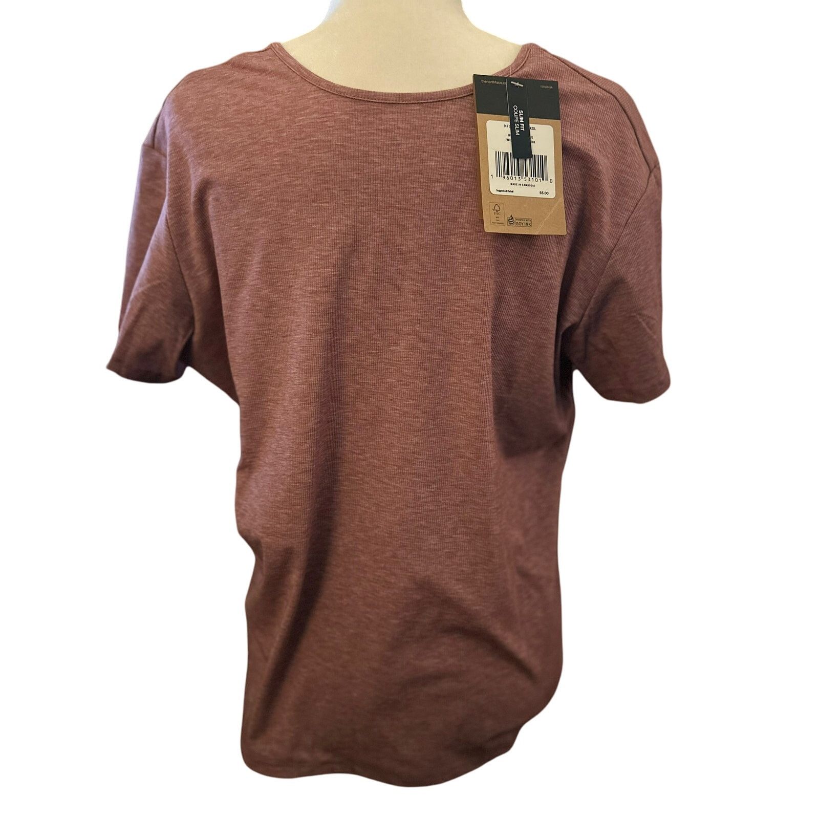 The North Face The North Face Tee in Wild Ginger Heather 2XL, NWT Size XXL / US 16-18 / IT 52-54 - 3 Thumbnail
