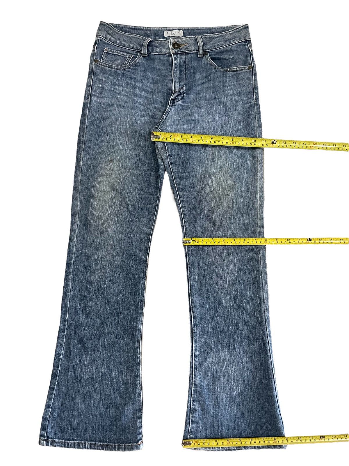 Japanese Brand Vintage Japanese Denim Streetwear Blue Wash Bootcut Jeans Size US 30 / EU 46 - 10 Thumbnail