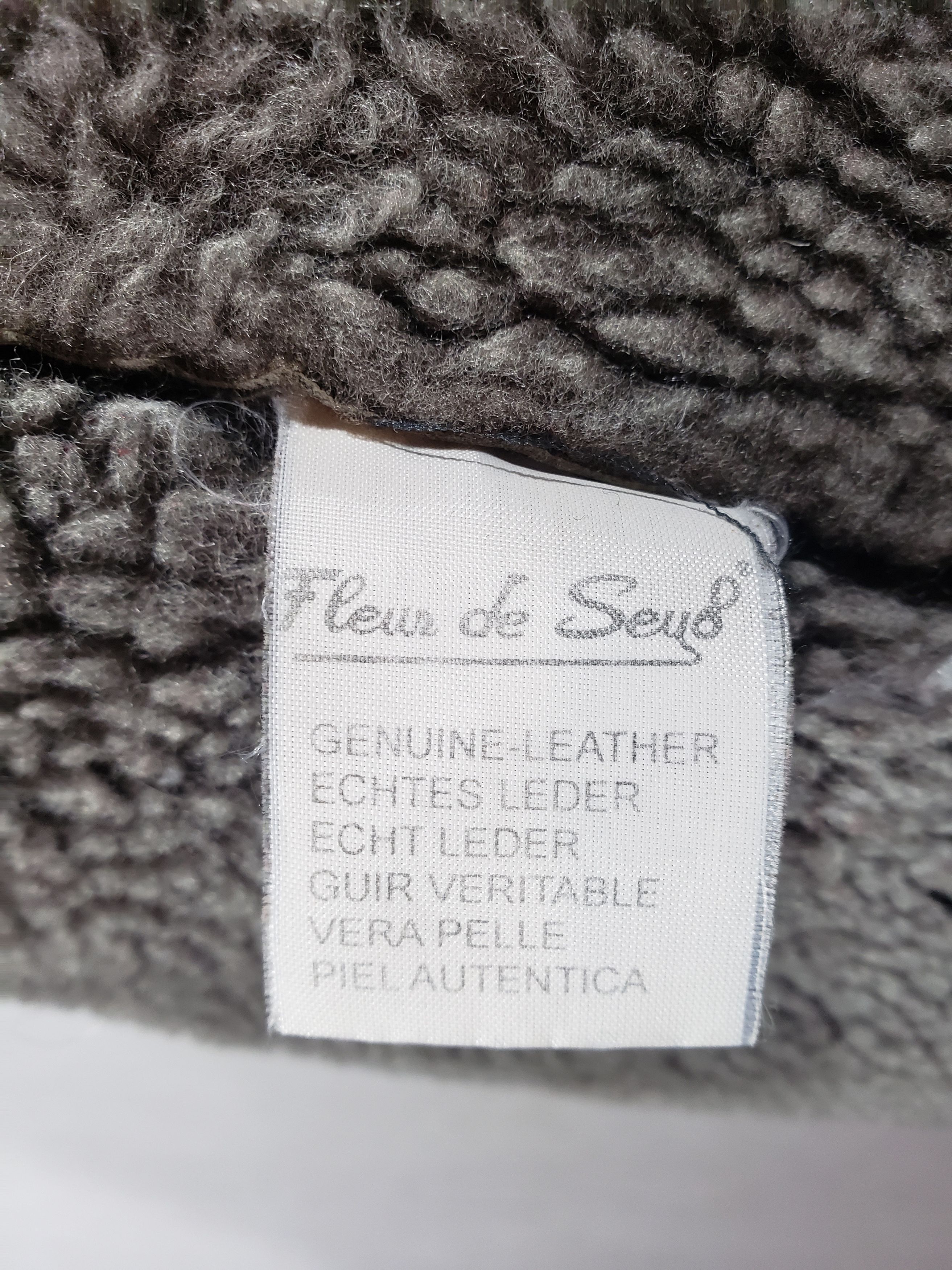 Other Men's brown sheepskin coat with a metal zipper. Size US L / EU 52-54 / 3 - 10 Thumbnail