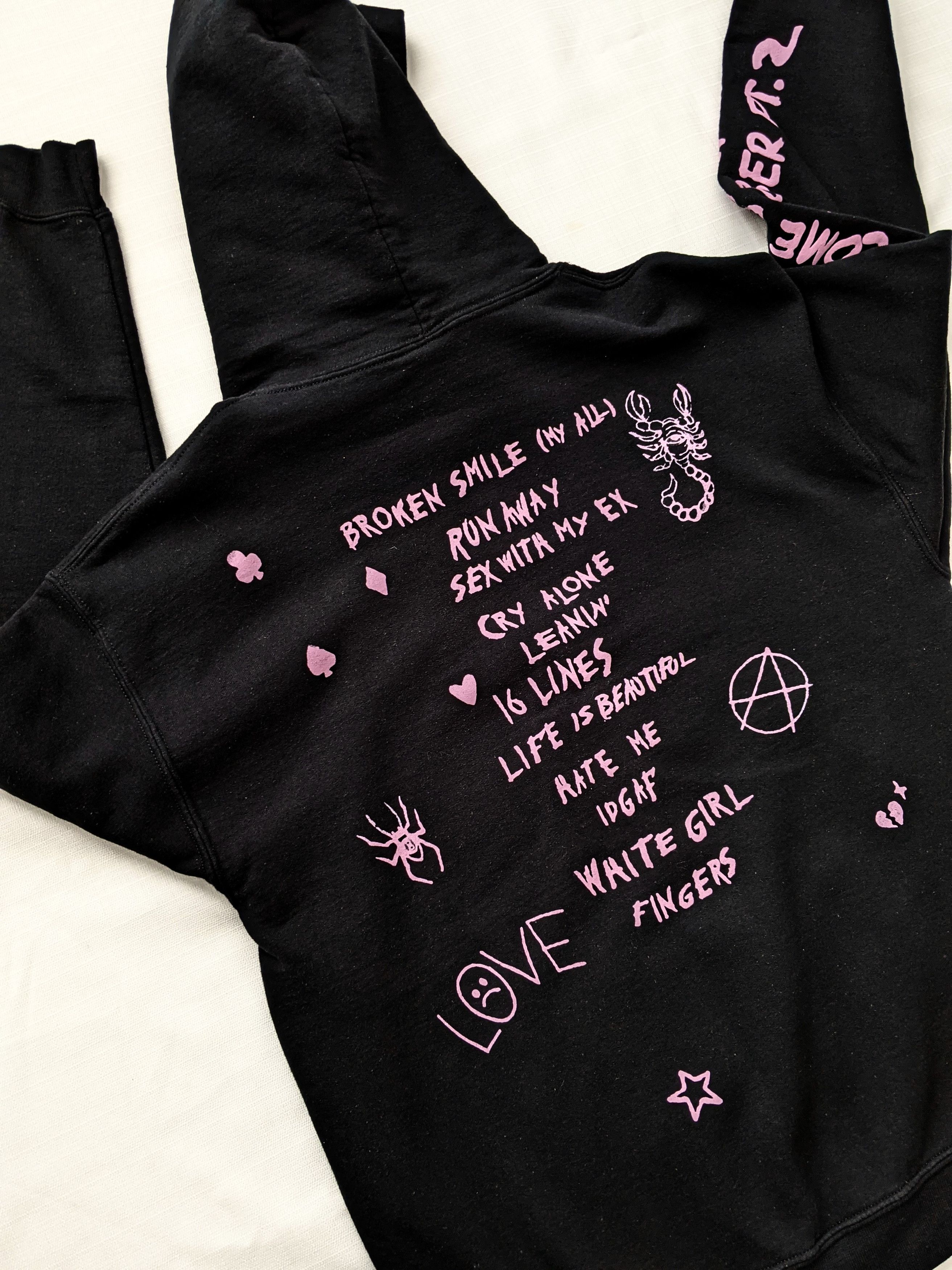 Gildan Vintage Lil Peep Gilden hoodie Size US M / EU 48-50 / 2 - 5 Thumbnail