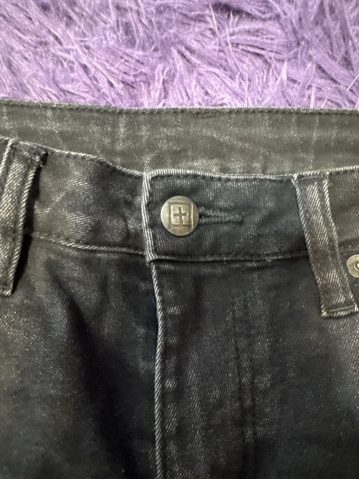 Ksubi Ksubi SPRAY ON HELL CAT 001 Black Size 26" / US 2 / IT 38 - 5 Thumbnail