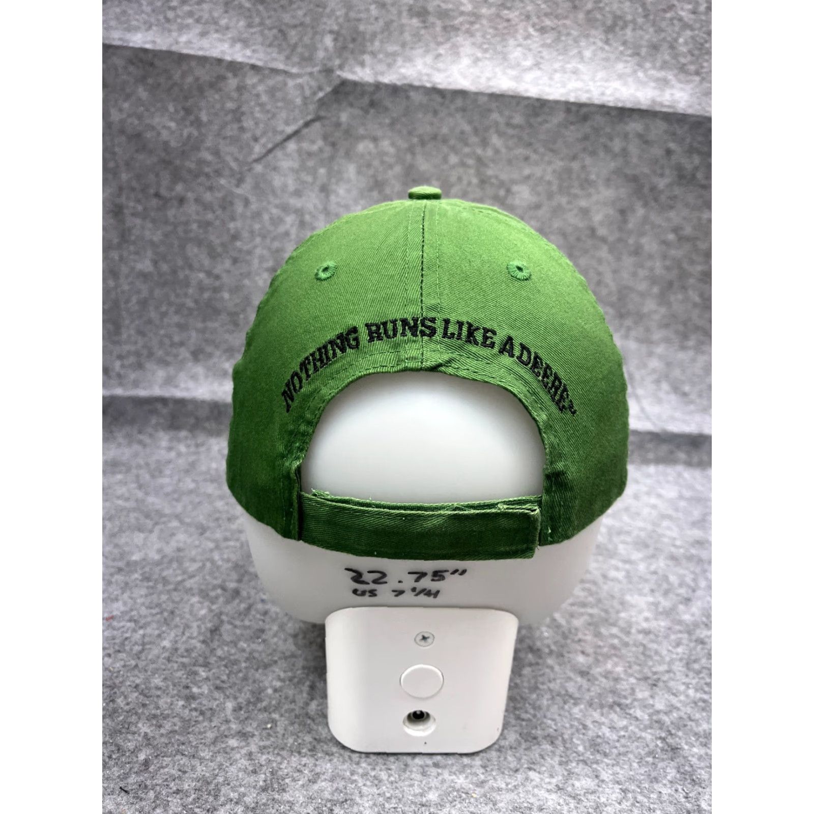 John Deere John Deere Hat Cap - Brand Baseball Cap - Adjustable Strap Back - Green Cotton Twill One Size Adult Men #Agriculture Farm Equipment Size ONE SIZE - 6 Thumbnail