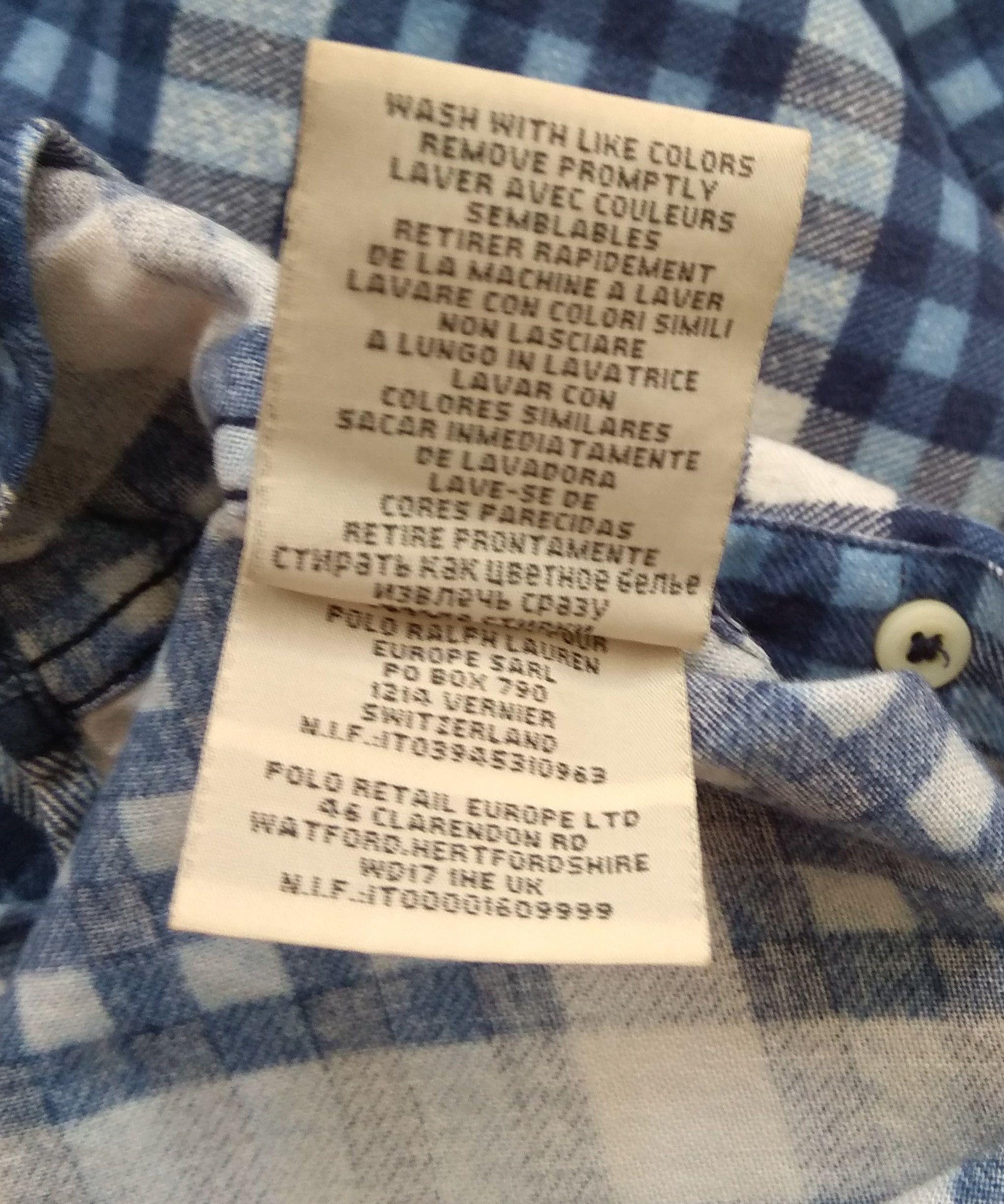 Denim & Supply Ralph Lauren Ralph Lauren Denim & Supply Flannel Cotton Check Shirt Size US XXL / EU 58 / 5 - 9 Thumbnail