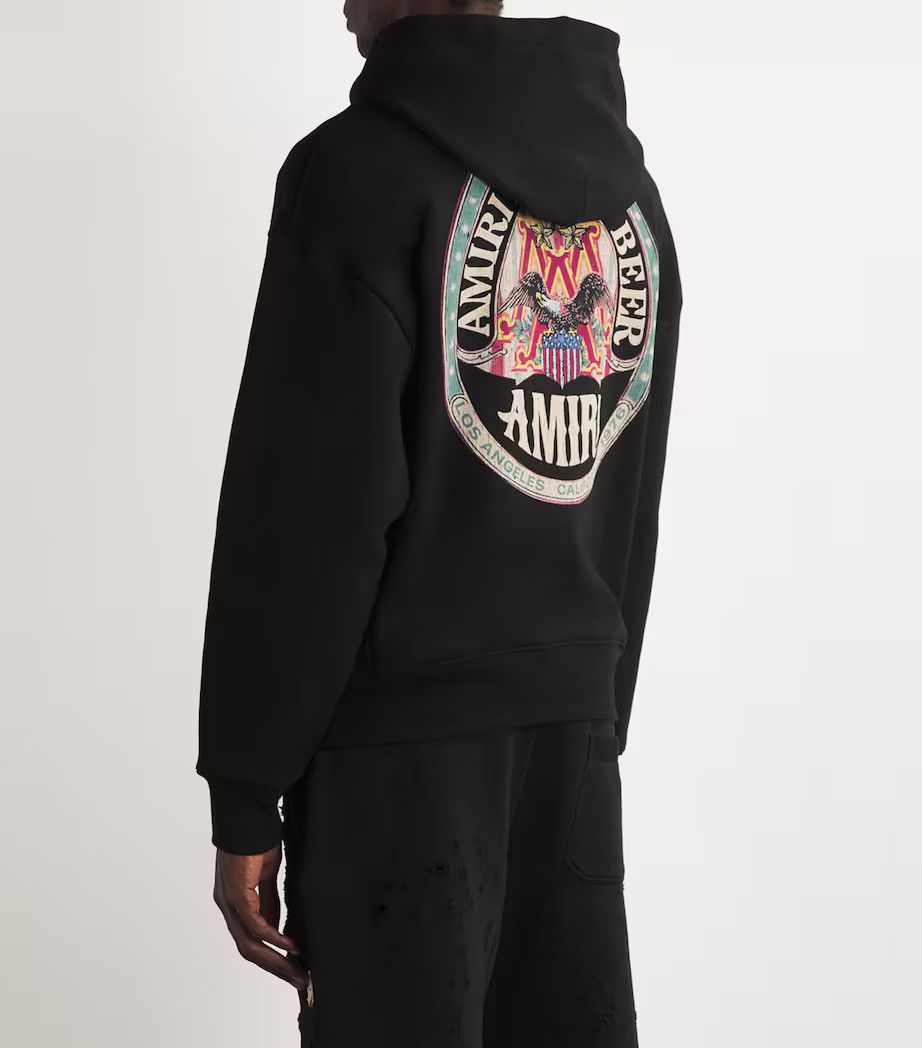 Amiri o1h1sh10525 Eagle Oversized Hoodie in Black Size US S / EU 44-46 / 1 - 4 Thumbnail