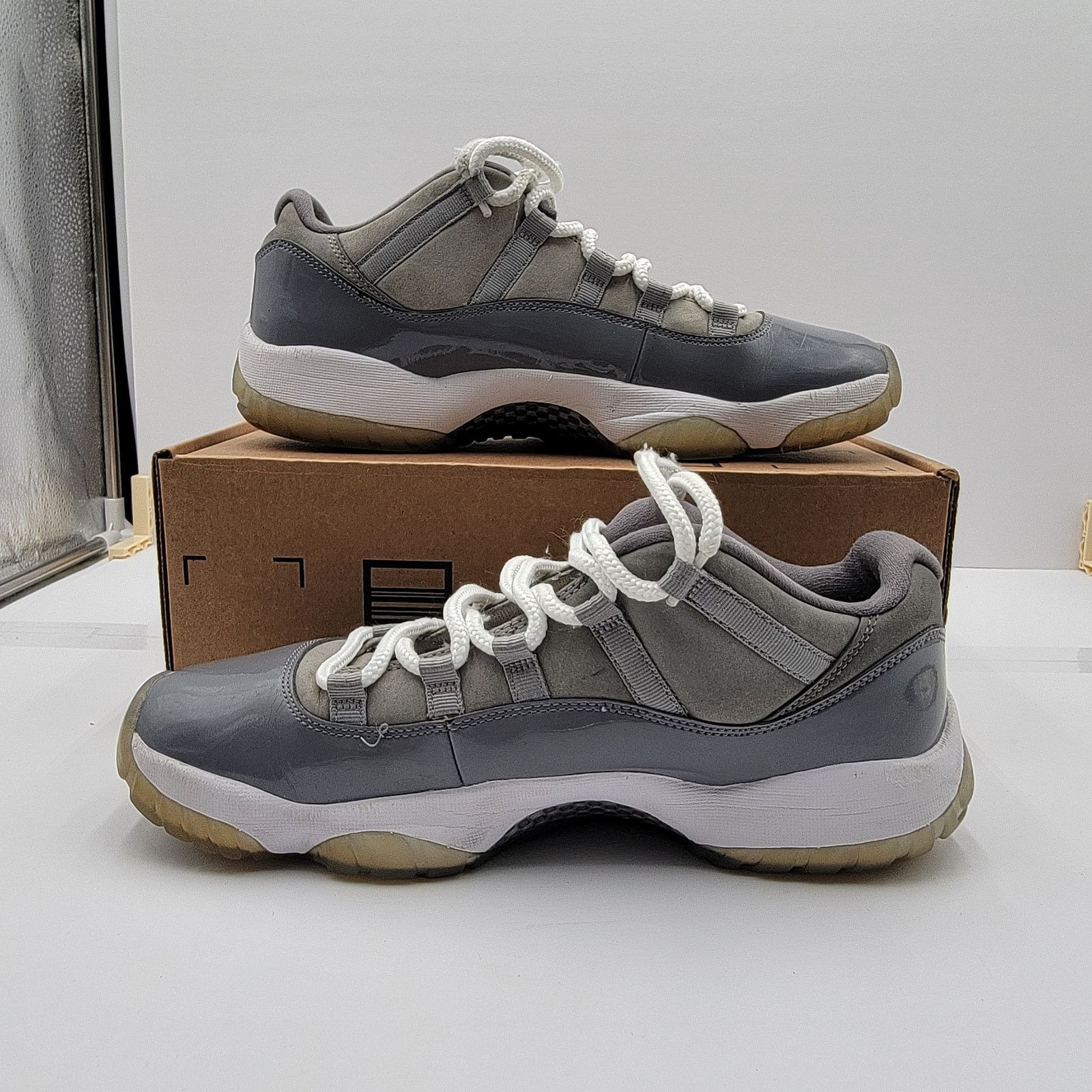 Nike Nike Air Jordan 11 Retro Low 'Cool Grey' Mens Sz 11 528895 Size US 11 / EU 44 - 2 Thumbnail