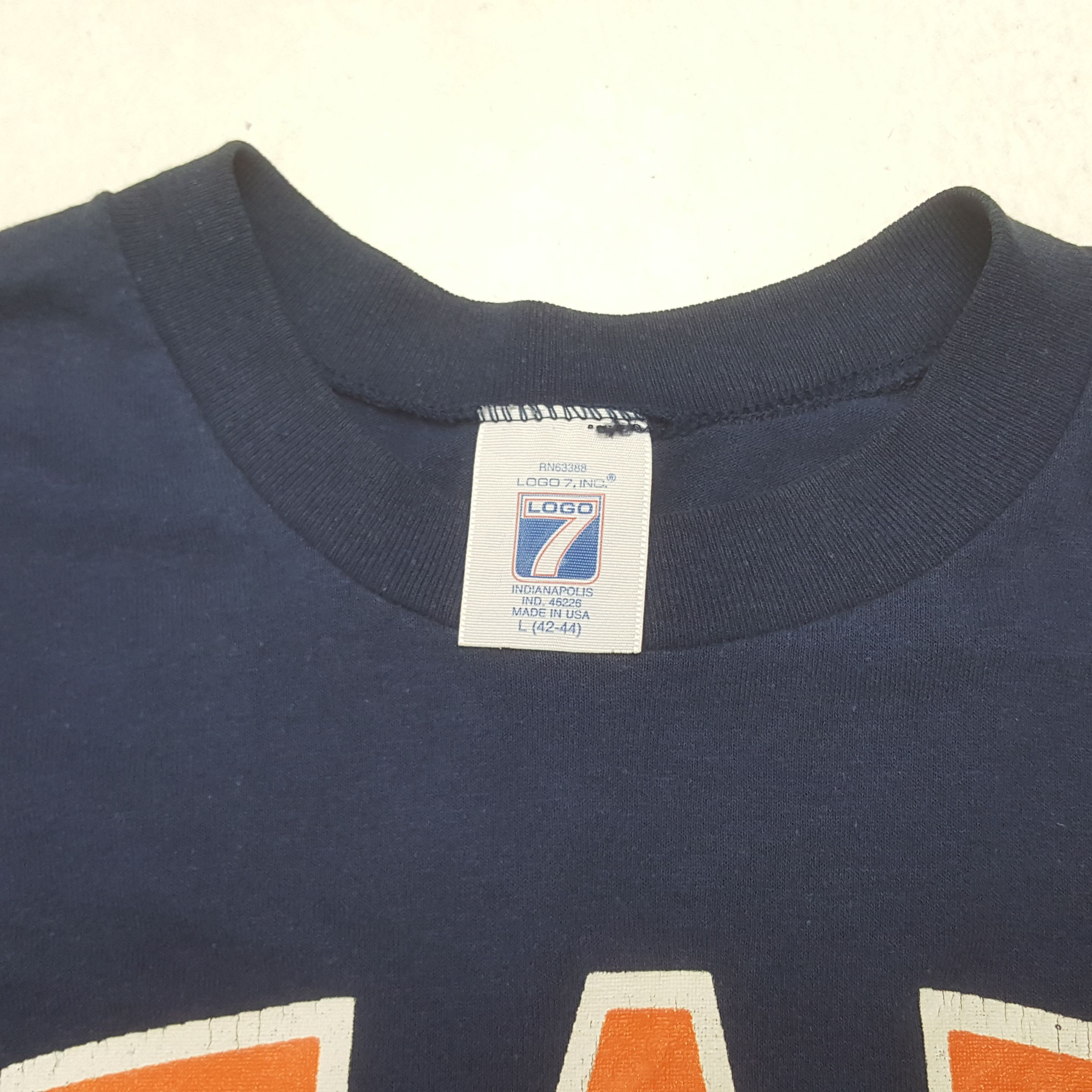 Logo 7 Vintage Logo 7 Bears Football Team Tshirt C294N56 Size US L / EU 52-54 / 3 - 4 Thumbnail