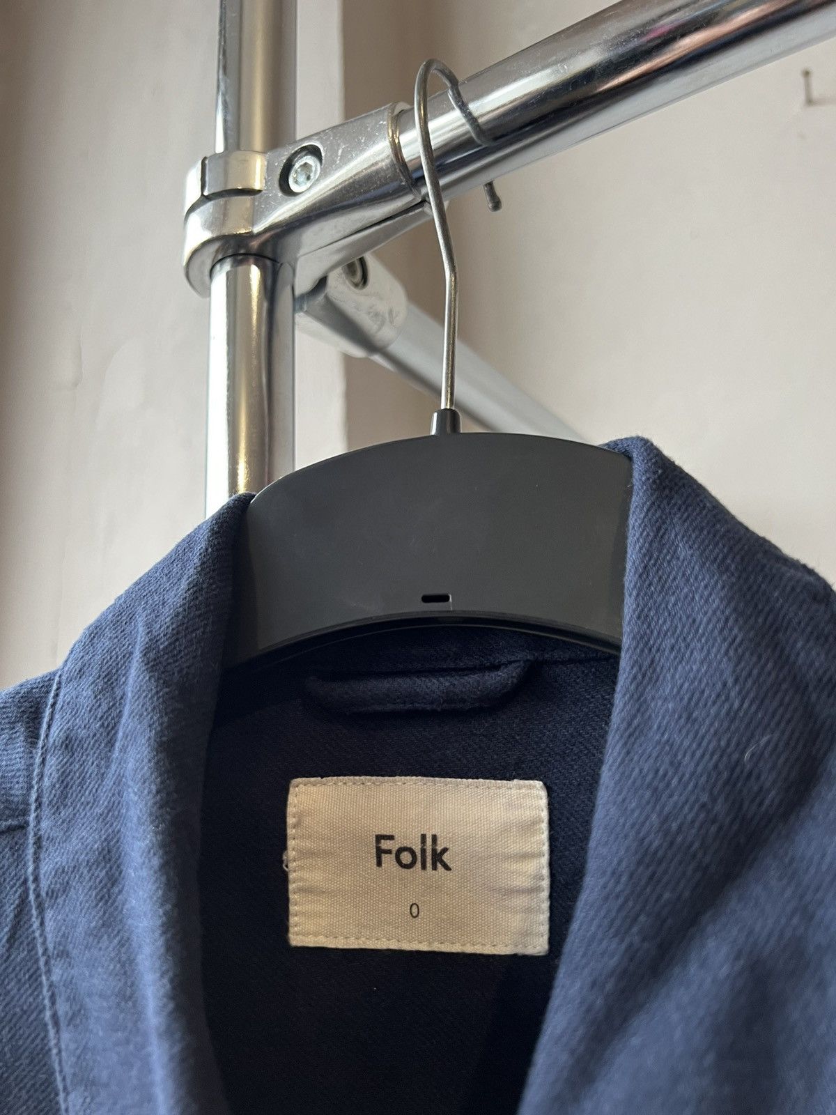 Folk FOLK DESIGN LINE COTTON NAVY BUTTON SHIRT SIZE S Size US S / EU 44-46 / 1 - 6 Thumbnail