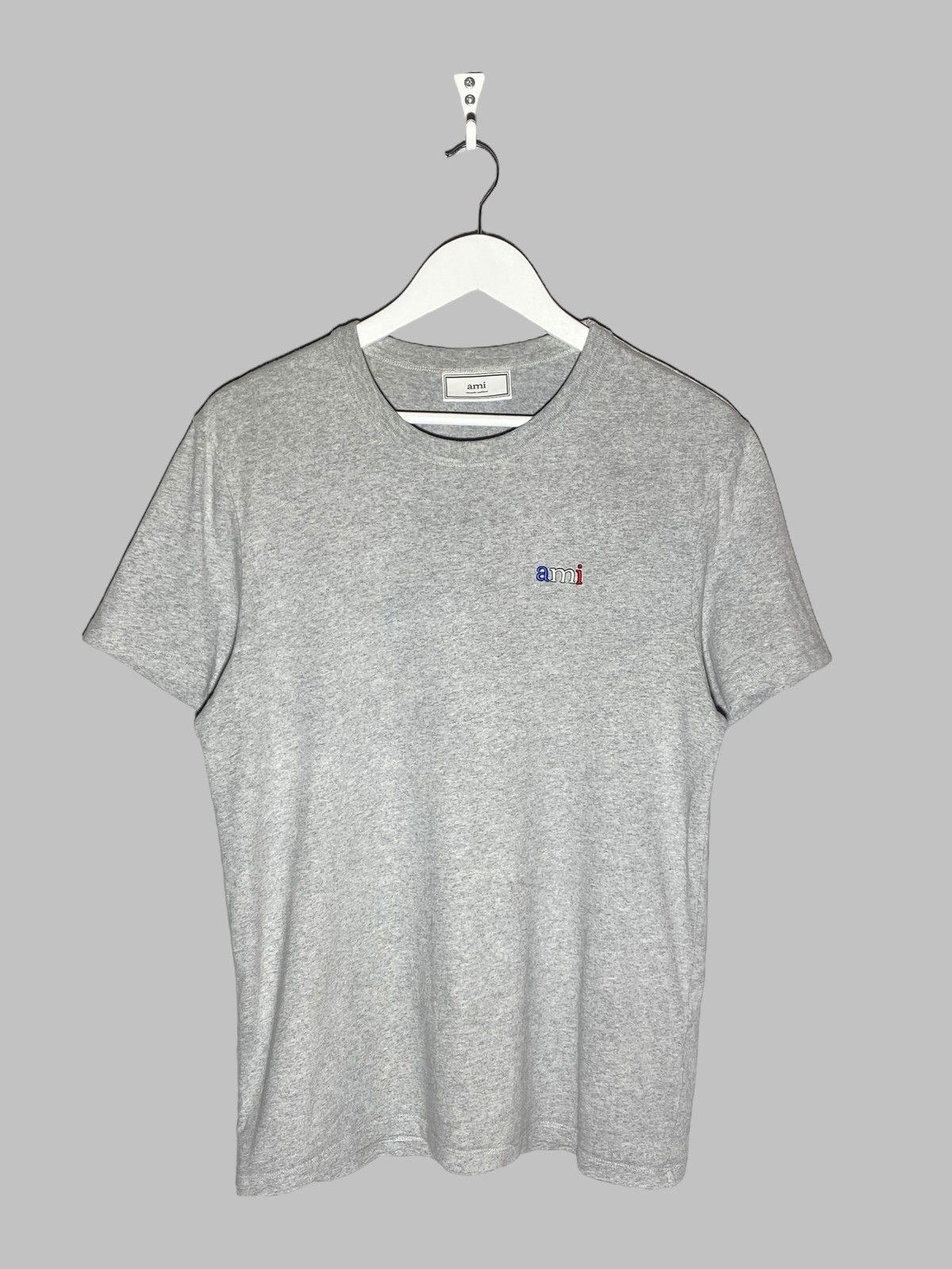 AMI AMI Alexandre Mattiussi Grey T-Shirt Size US M / EU 48-50 / 2 - 1 Thumbnail