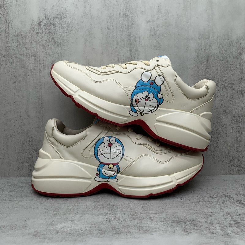 Gucci GUCCI Doraemon Rhyton Shoes for Men - Size US 8 / EU 41 - 3 Thumbnail