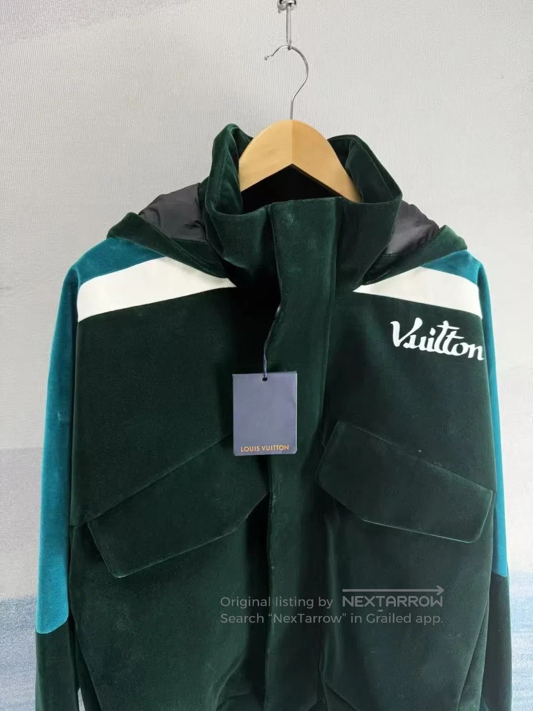 Louis Vuitton Louis Vuitton Tech velvet windproof jacket (SS23 style)| Size US M / EU 48-50 / 2 - 2 Thumbnail