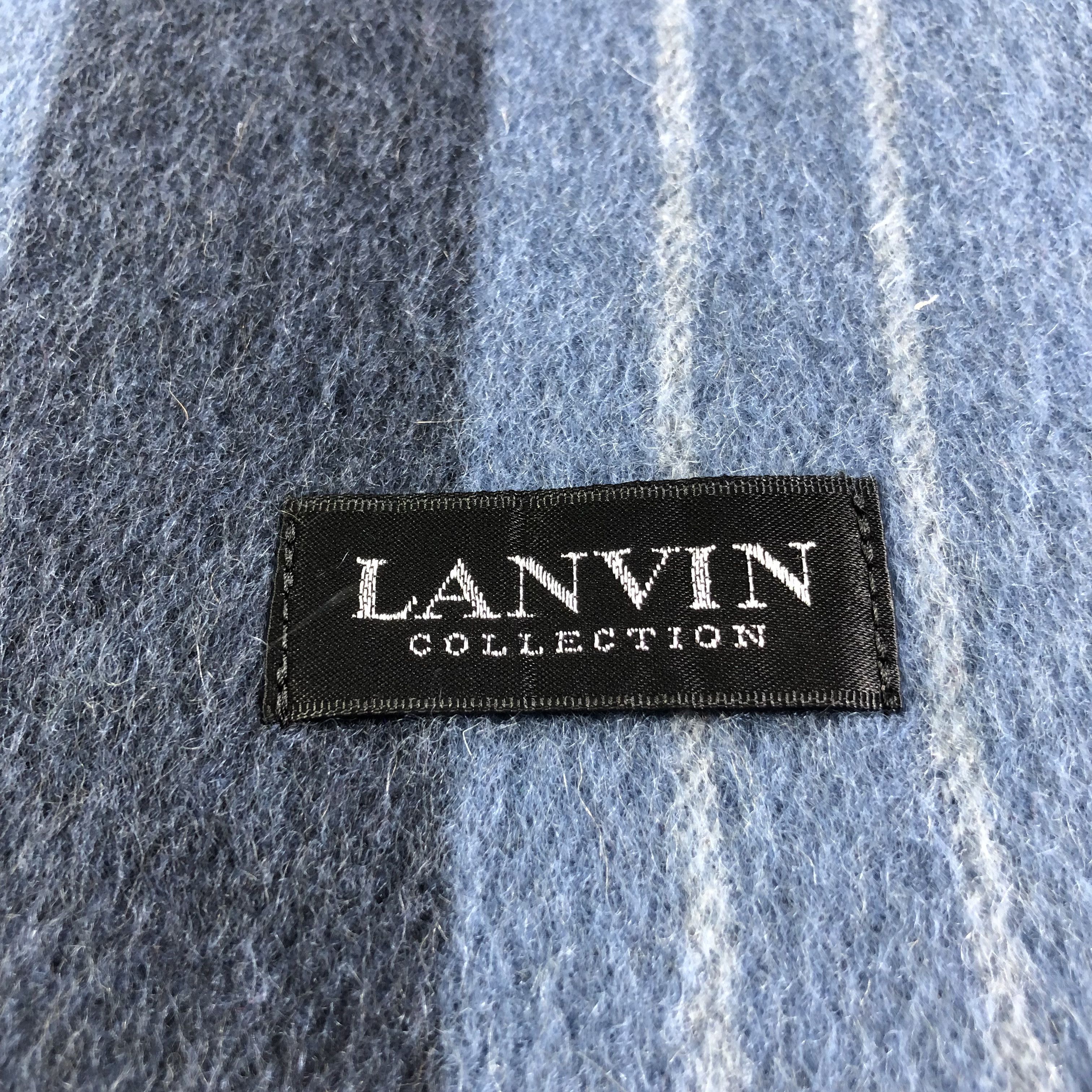 Lanvin Lanvin Cashmere Scarf Muffler V1885 Size ONE SIZE - 4 Thumbnail