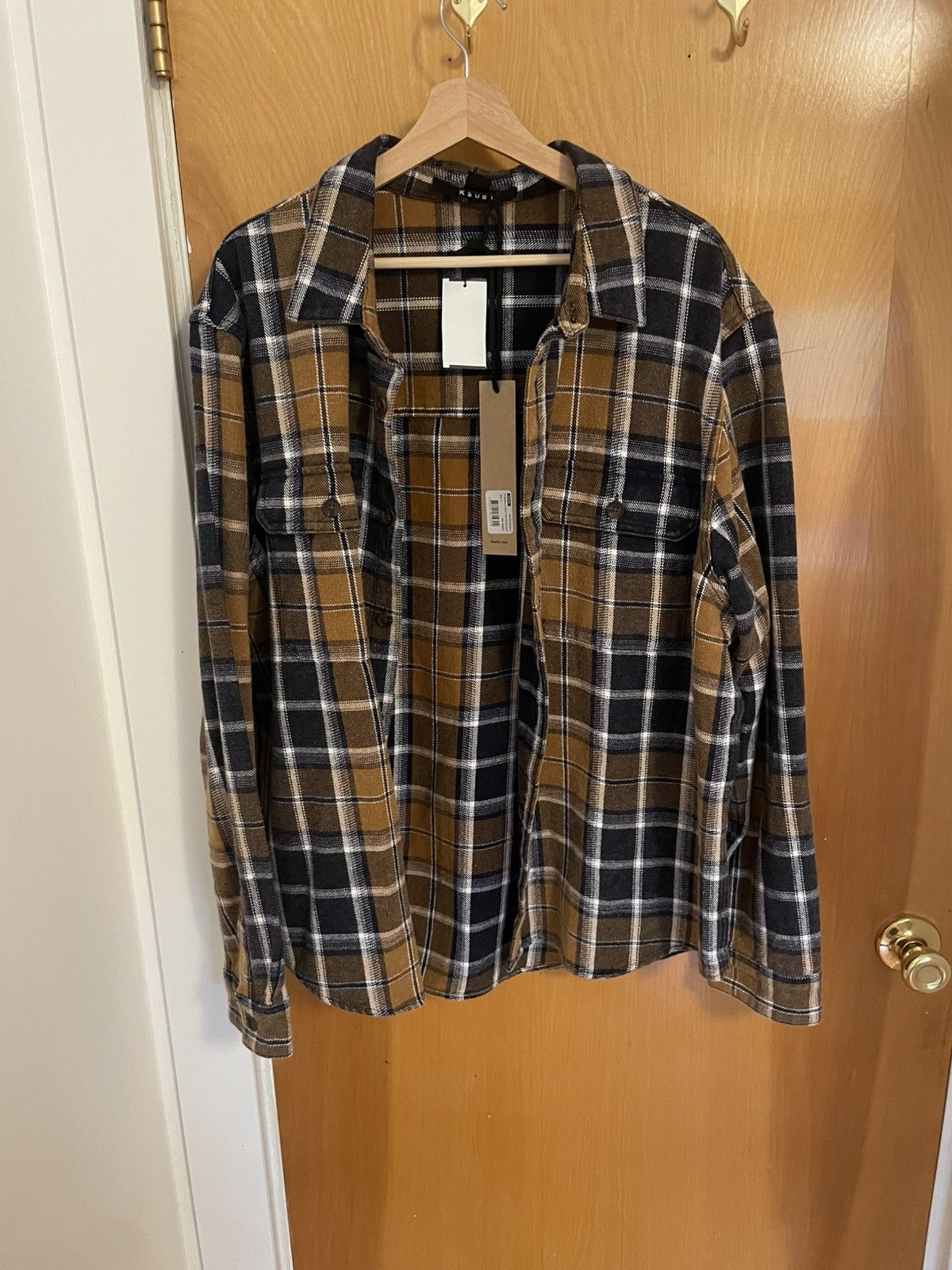 Ksubi Ksubi Rosebowl LS Shirt Rusted Navy / Brown XL - BNWT Size US L / EU 52-54 / 3 - 1 Thumbnail